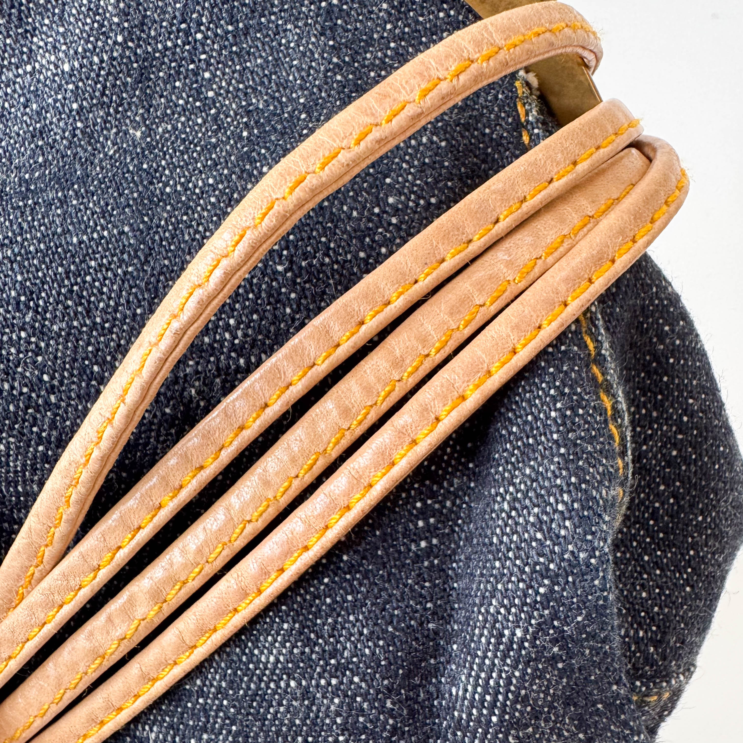 Archive Mini Blue Denim Bag