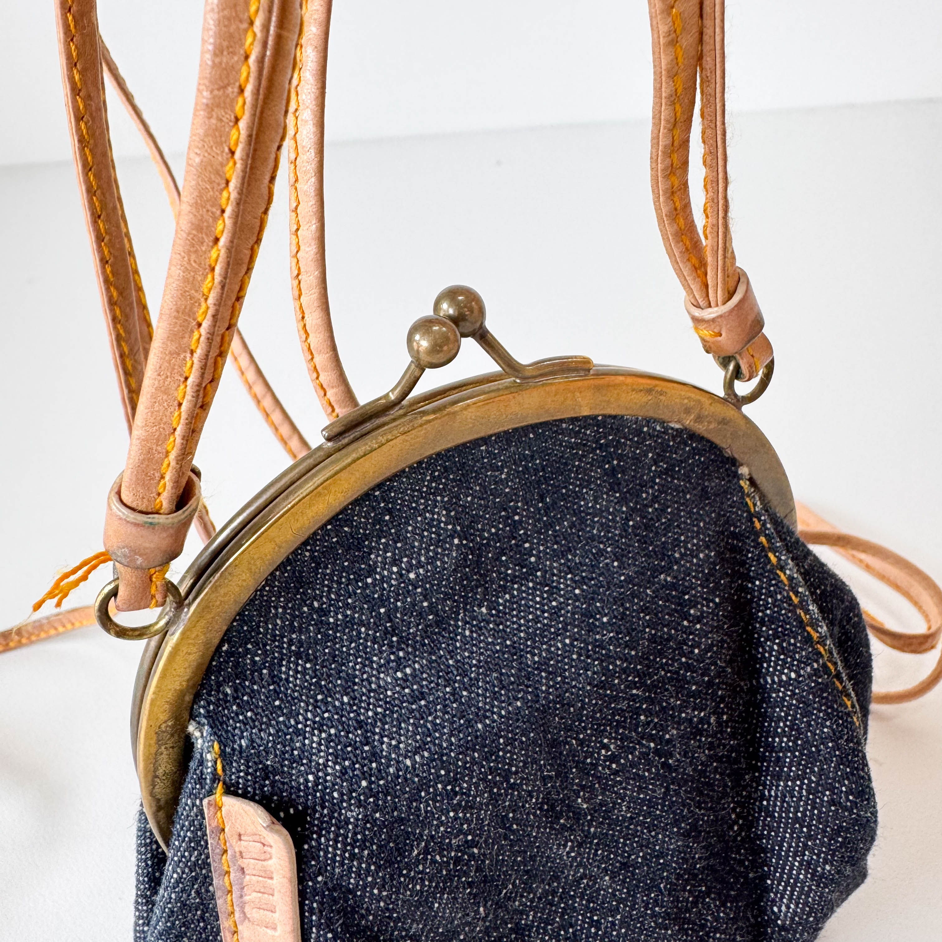 Archive Mini Blue Denim Bag