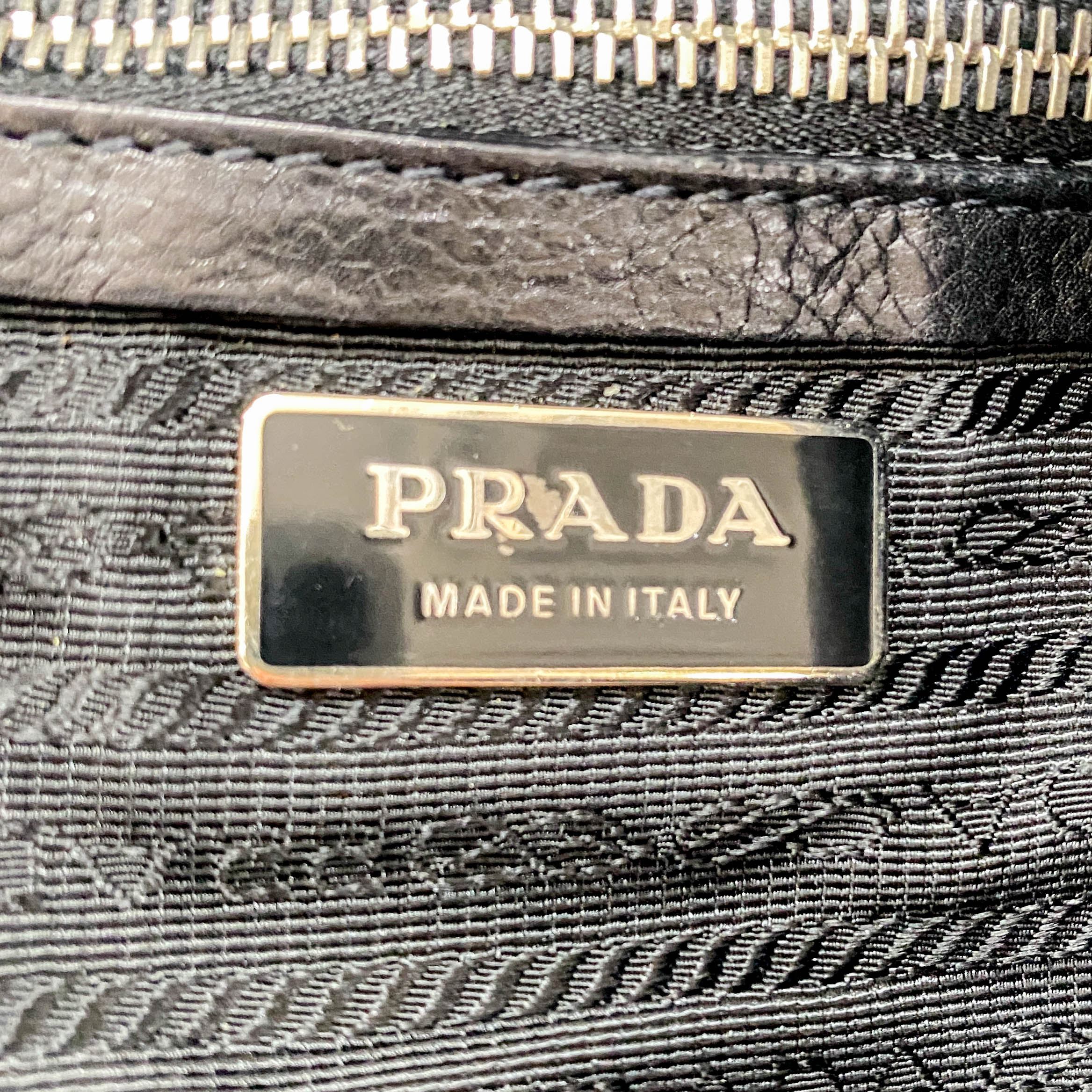 Studs Black Leather Shoulder Bag