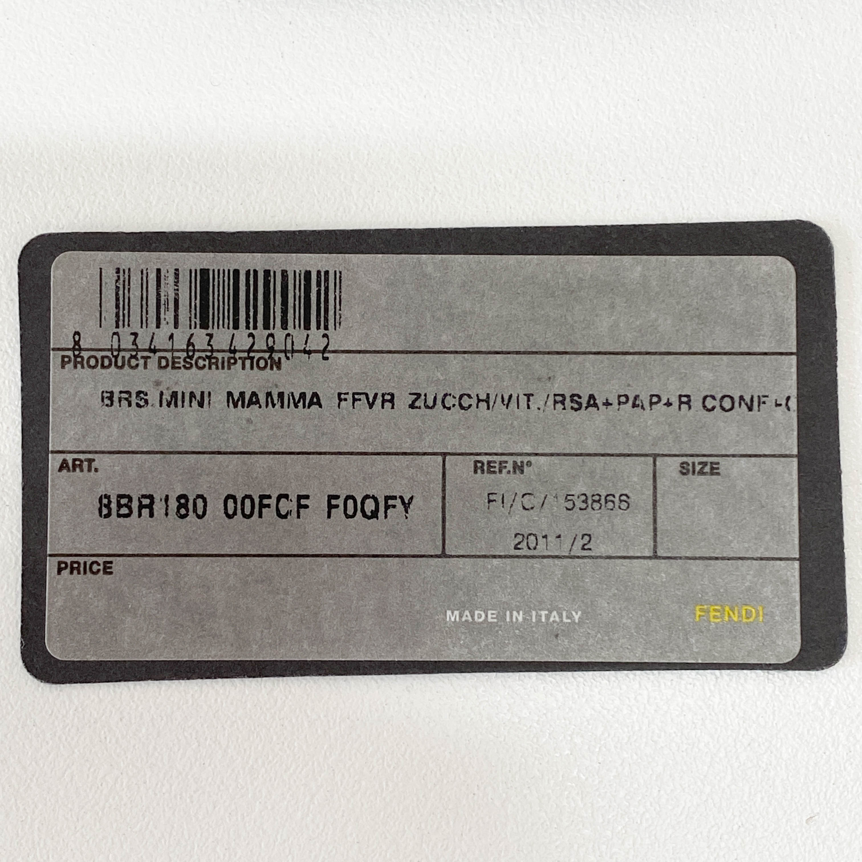 Mini Mamma Baguette Floral Canvas Shoulder Bag