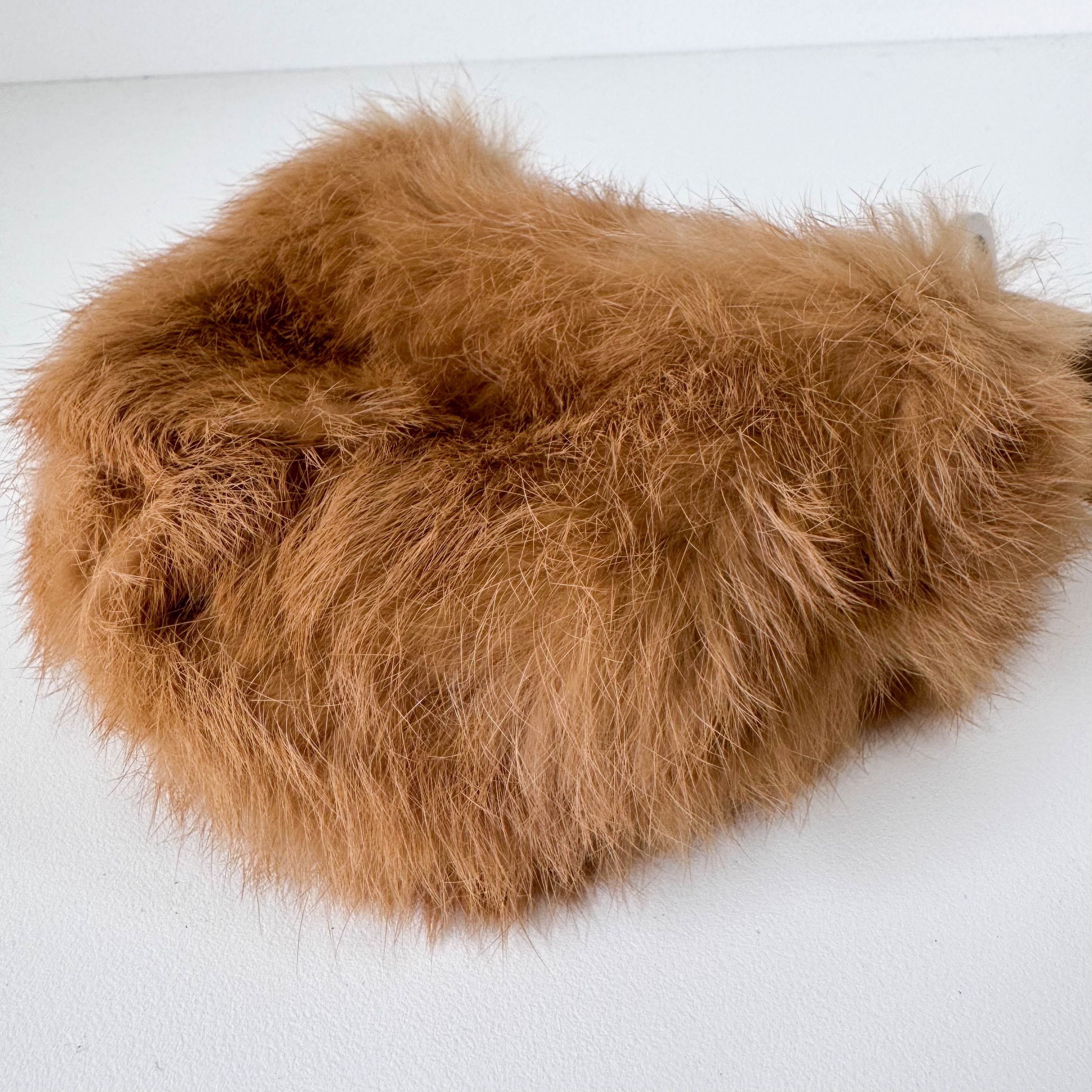 Brown Fur Mini Bag