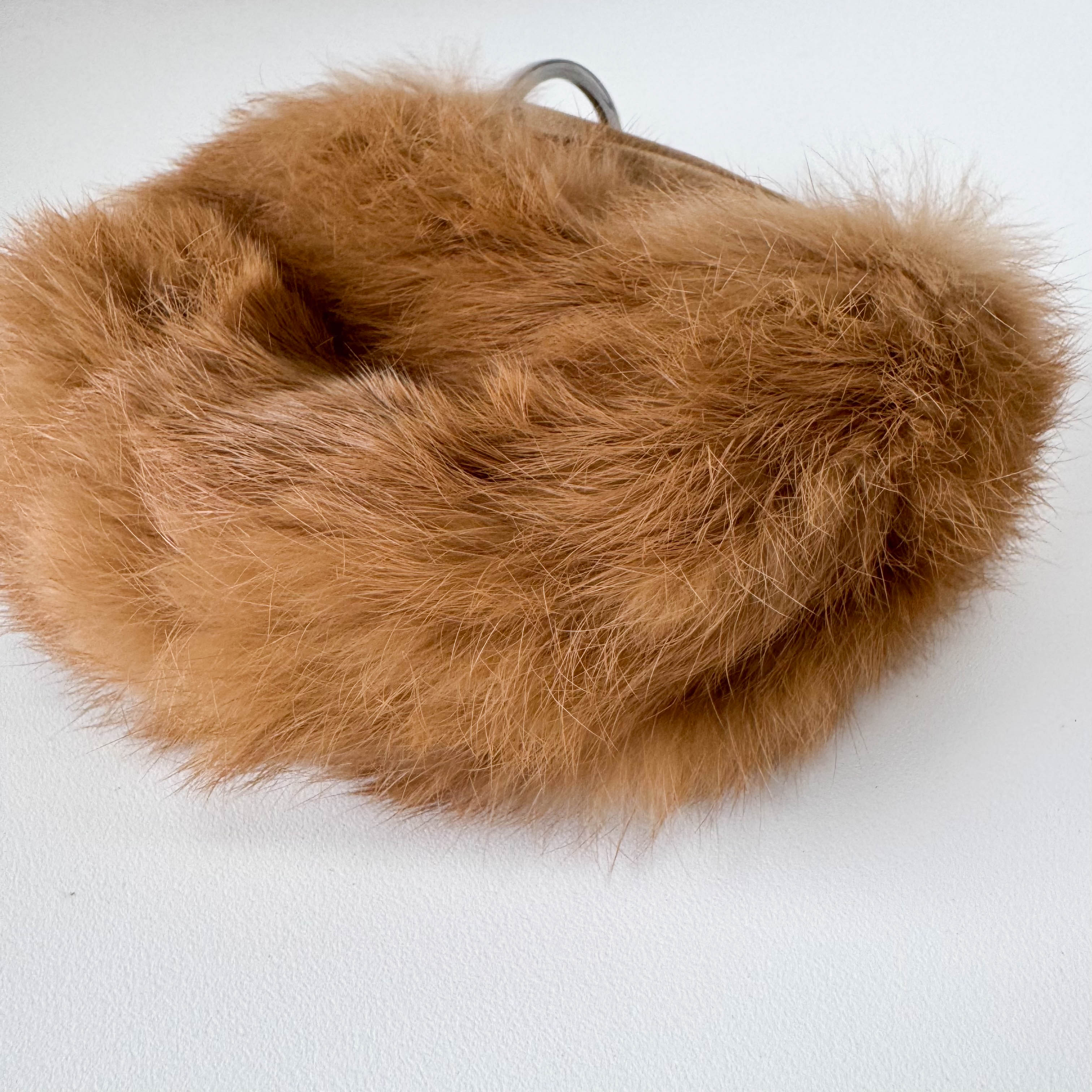 Brown Fur Mini Bag