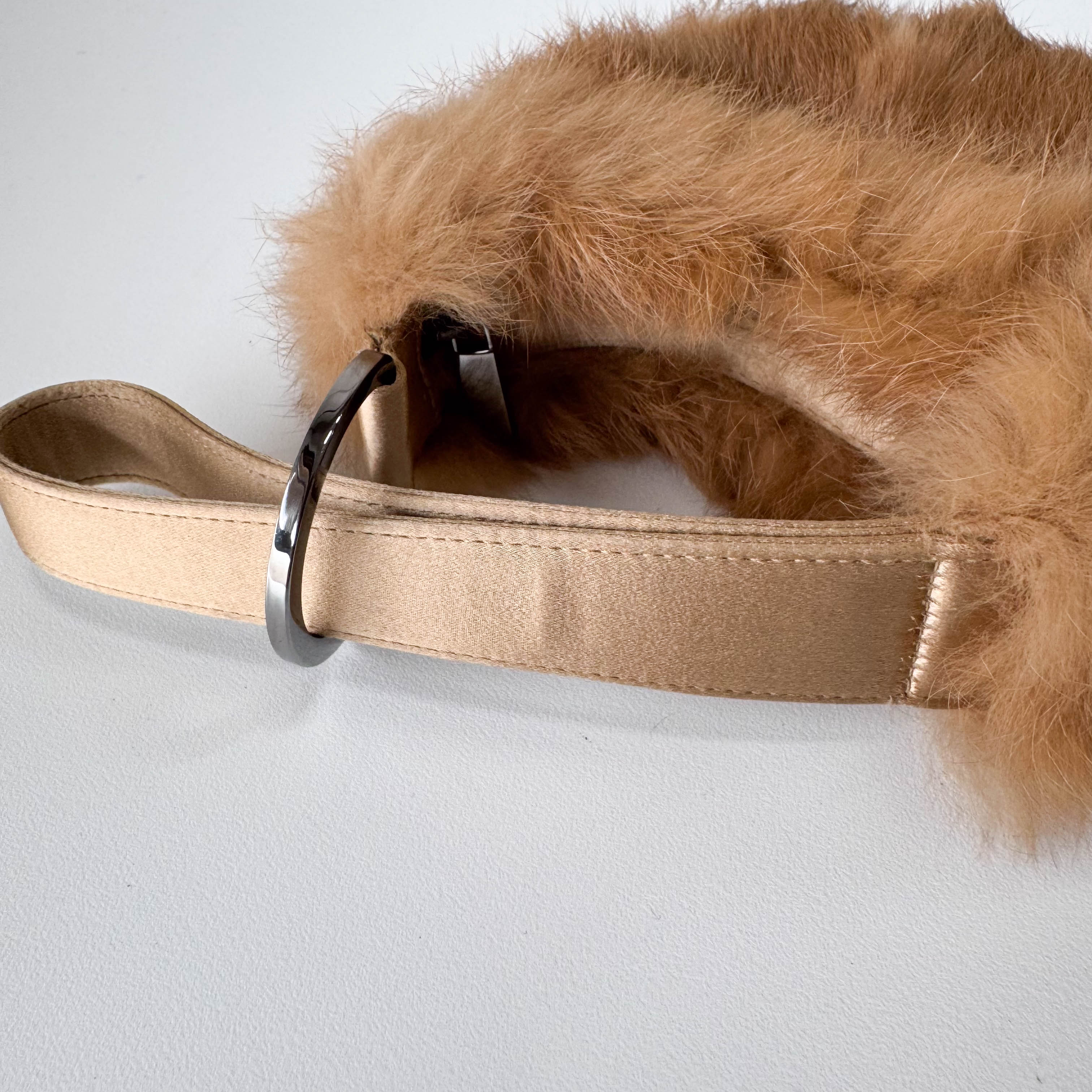 Brown Fur Mini Bag