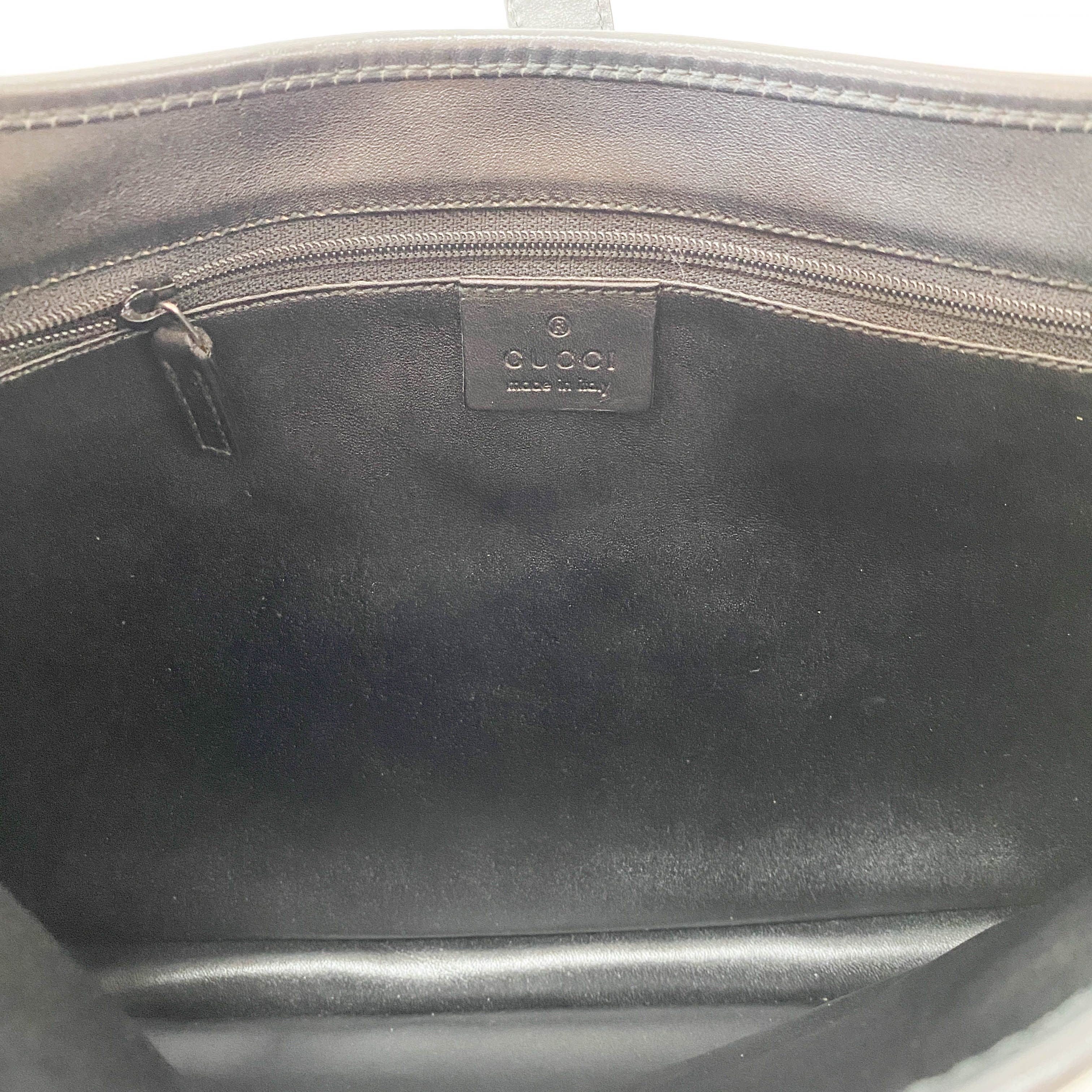 Jackie Satin Black Shoulder Bag