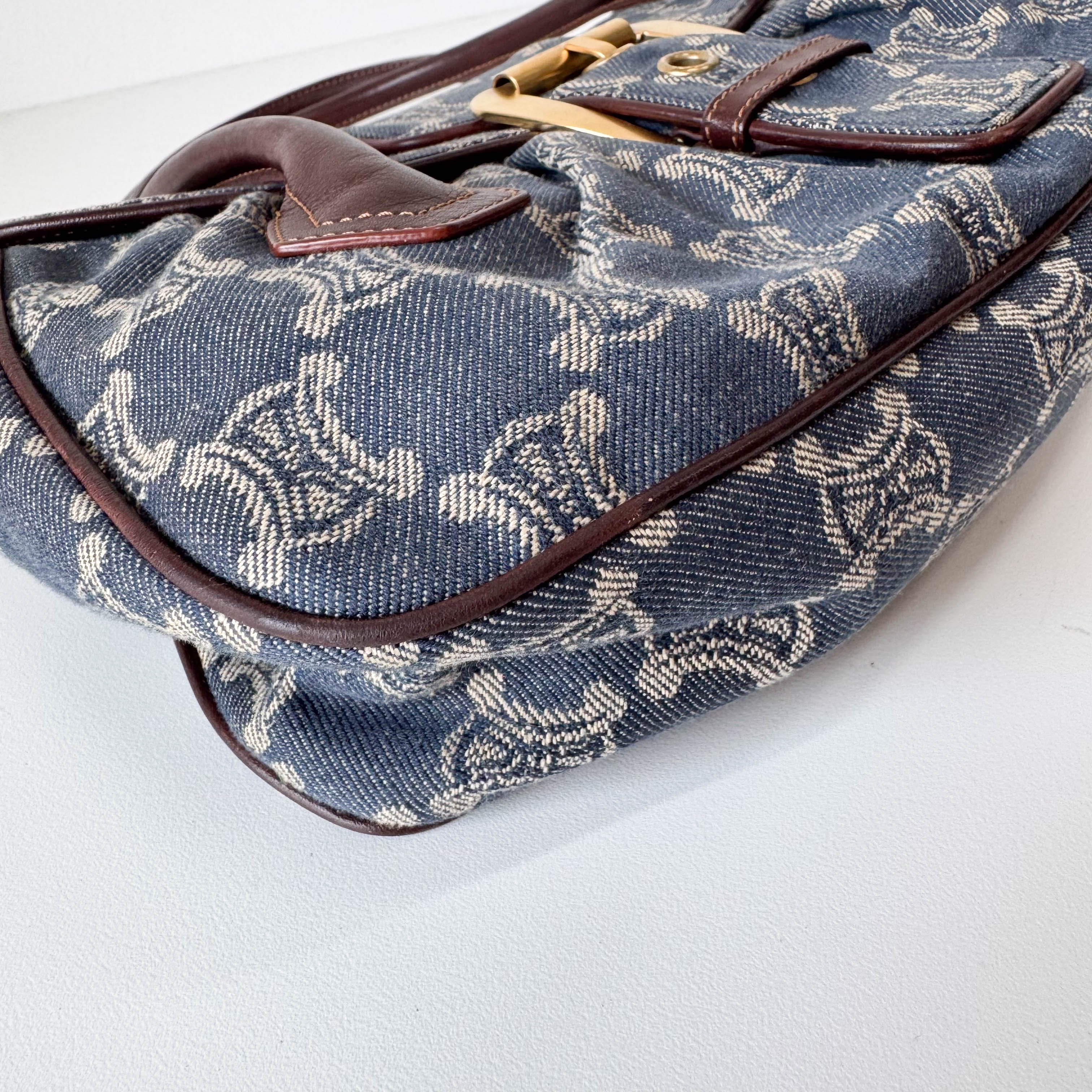 Macadam Blue Denim Bag