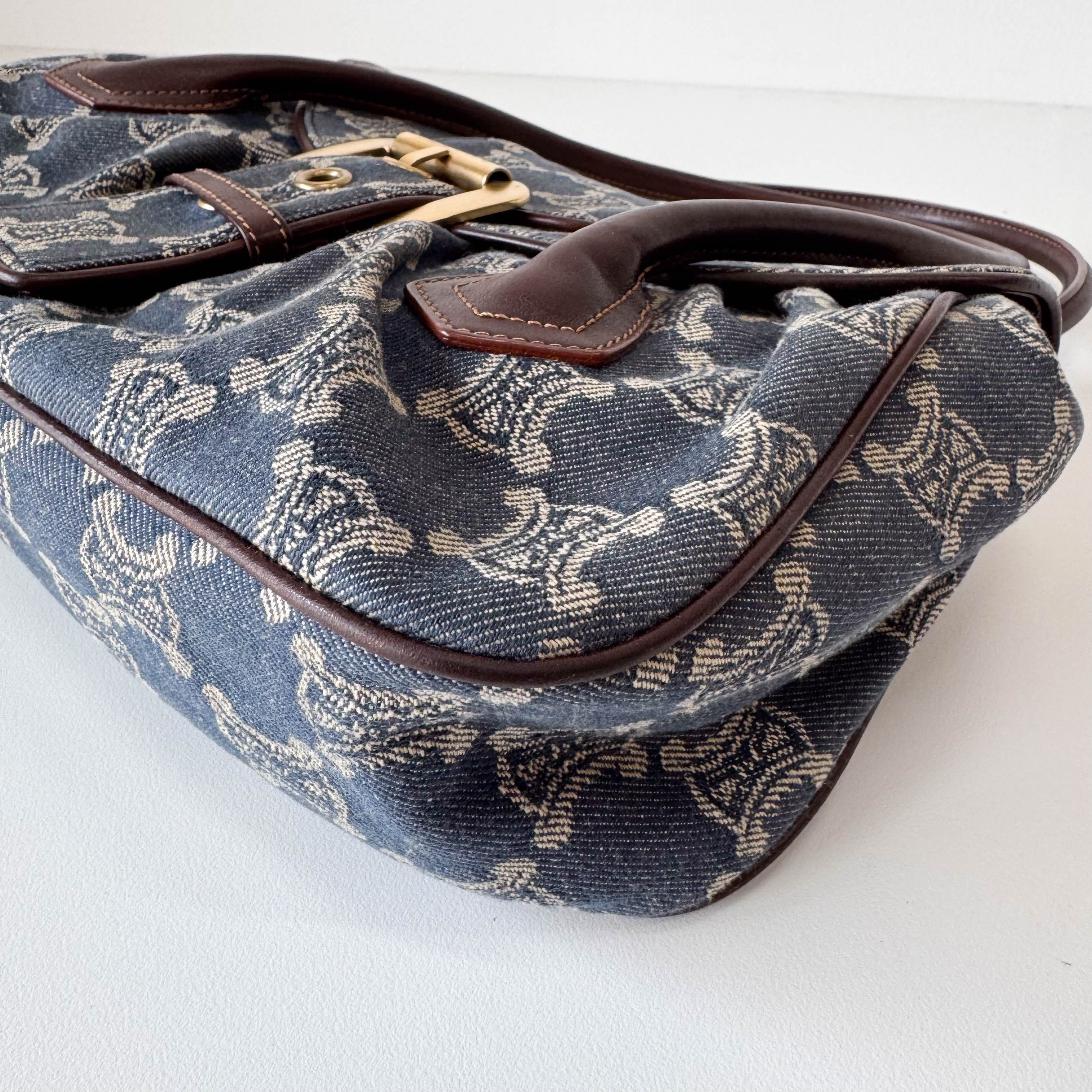 Macadam Blue Denim Bag