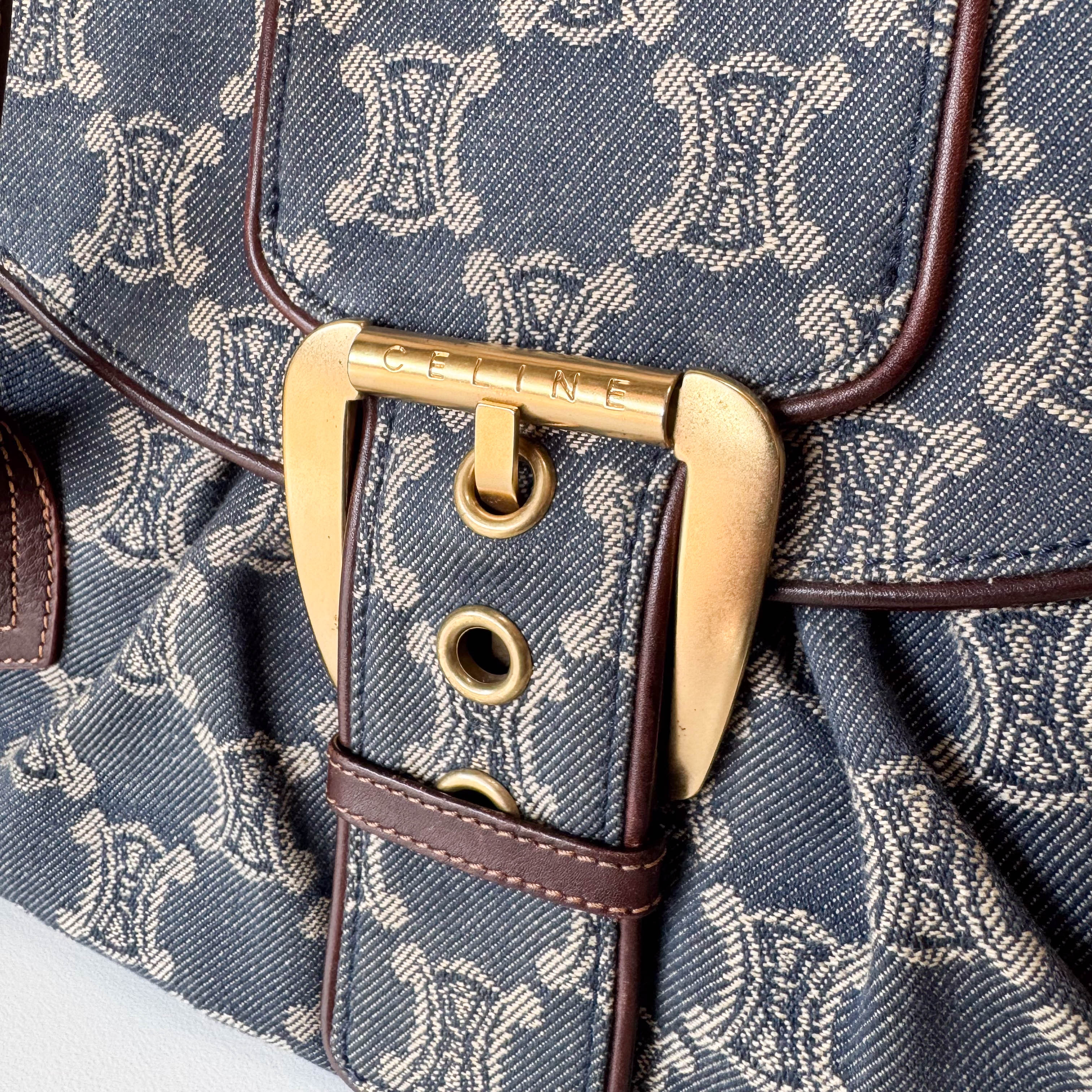 Macadam Blue Denim Bag