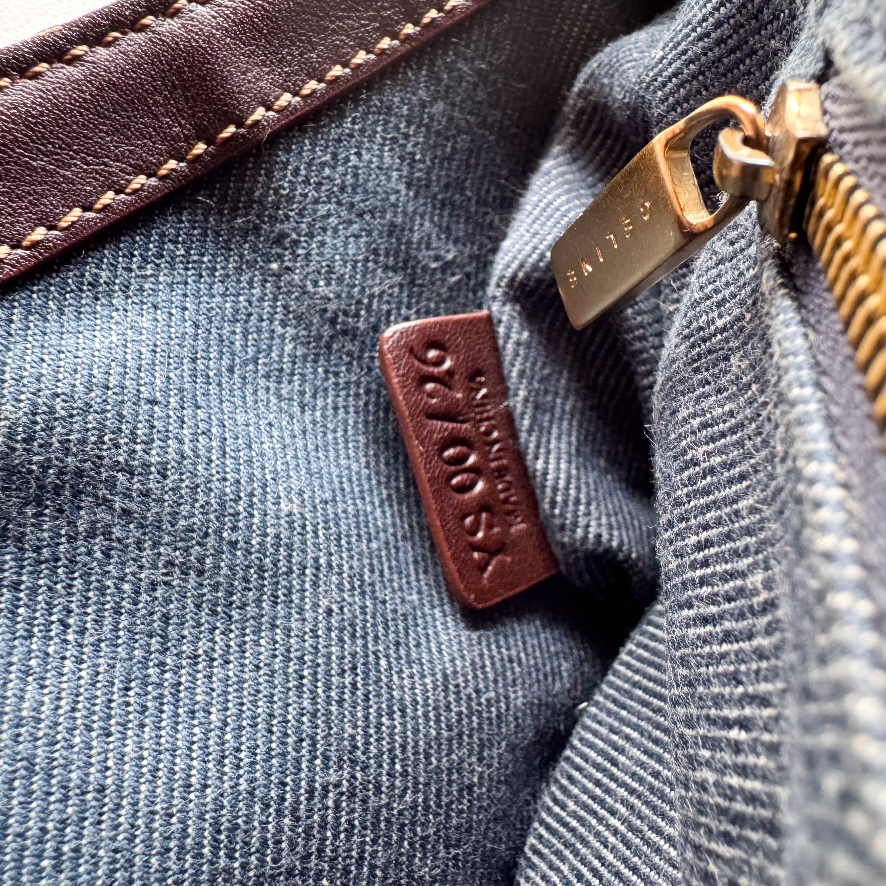 Macadam Blue Denim Bag