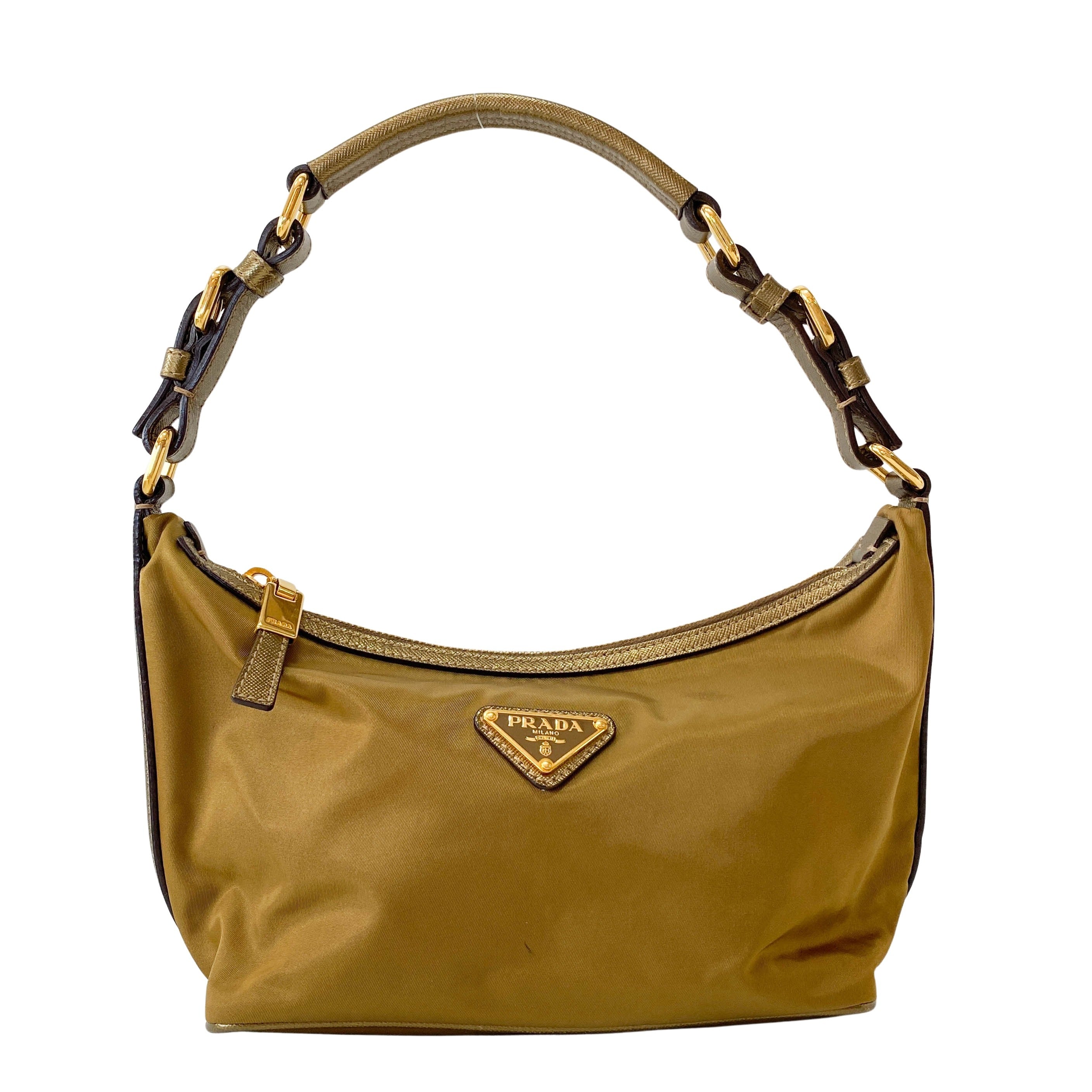 Hobo Gold Shoulder Bag