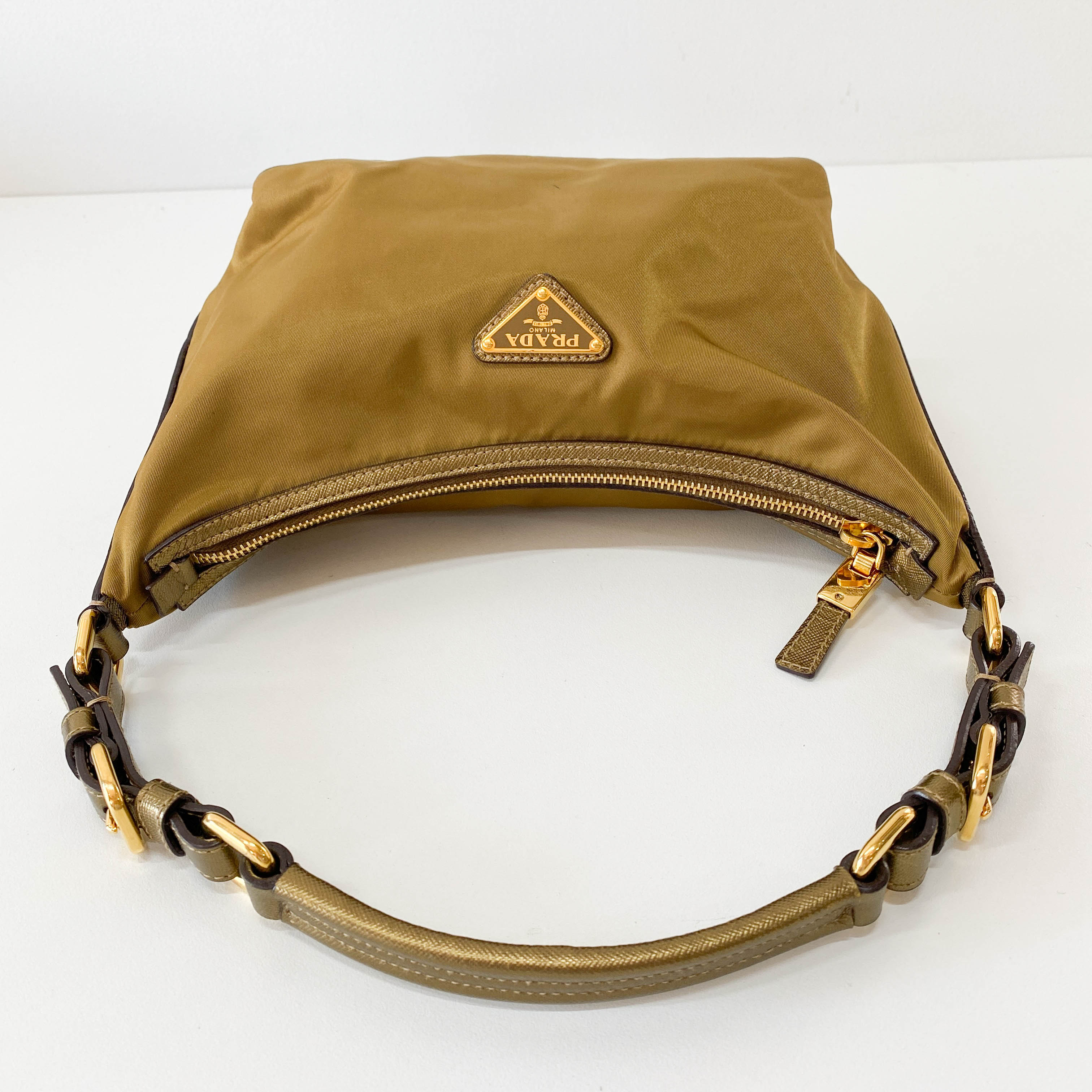 Hobo Gold Shoulder Bag