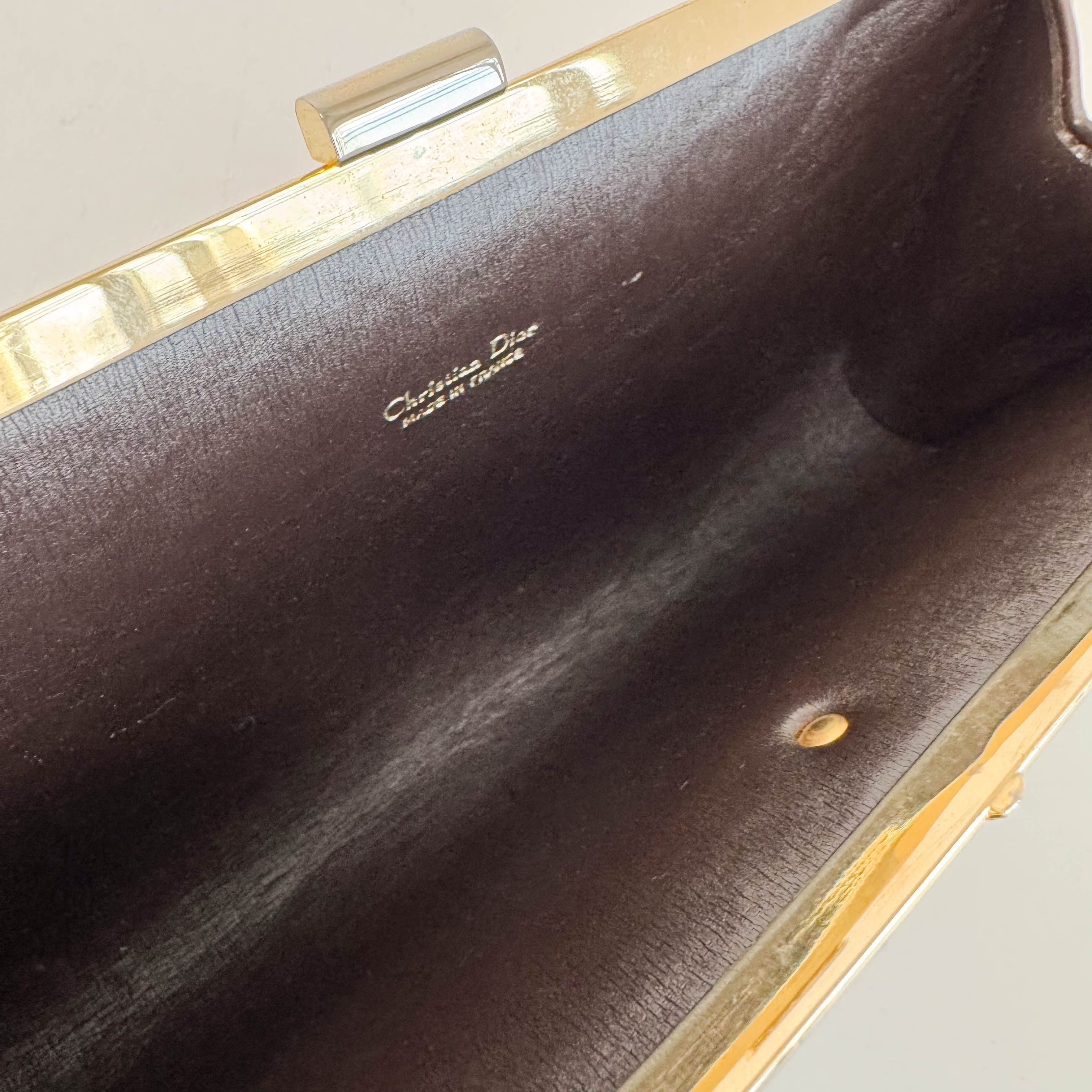 Trotter Brown Canvas Cluth Bag