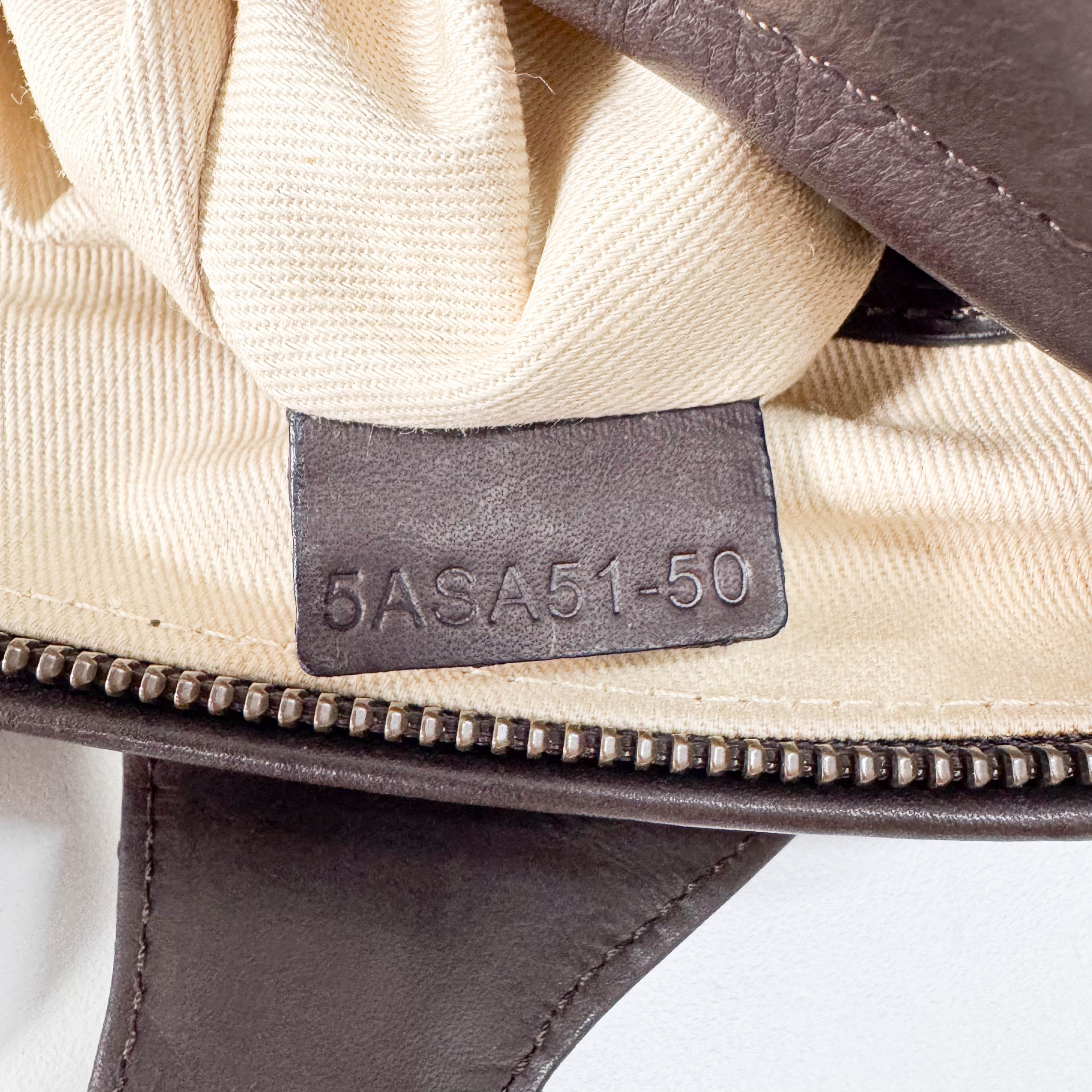 Brown Leather Shoulder Bag