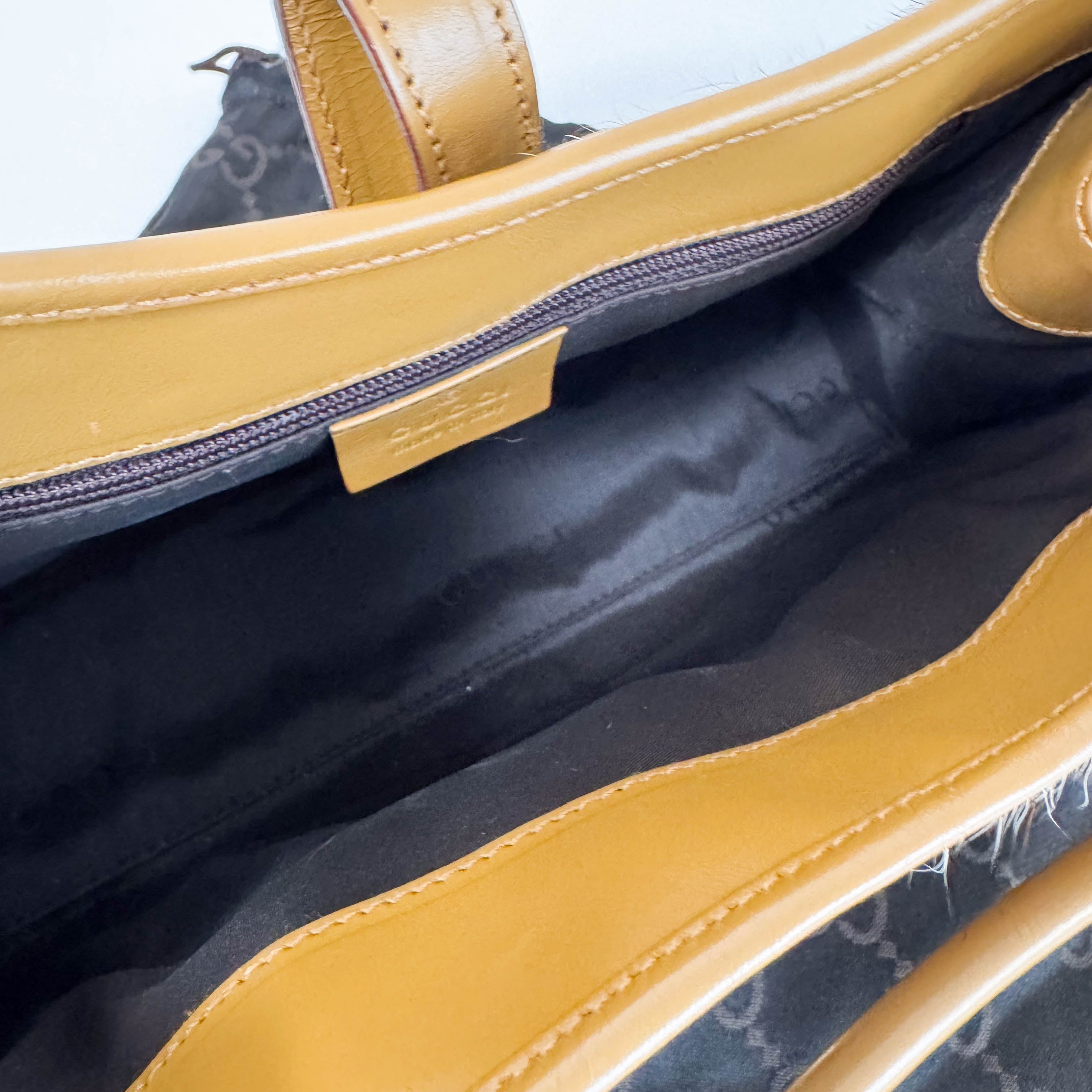 Jackie Brown Fur Shoulder Bag