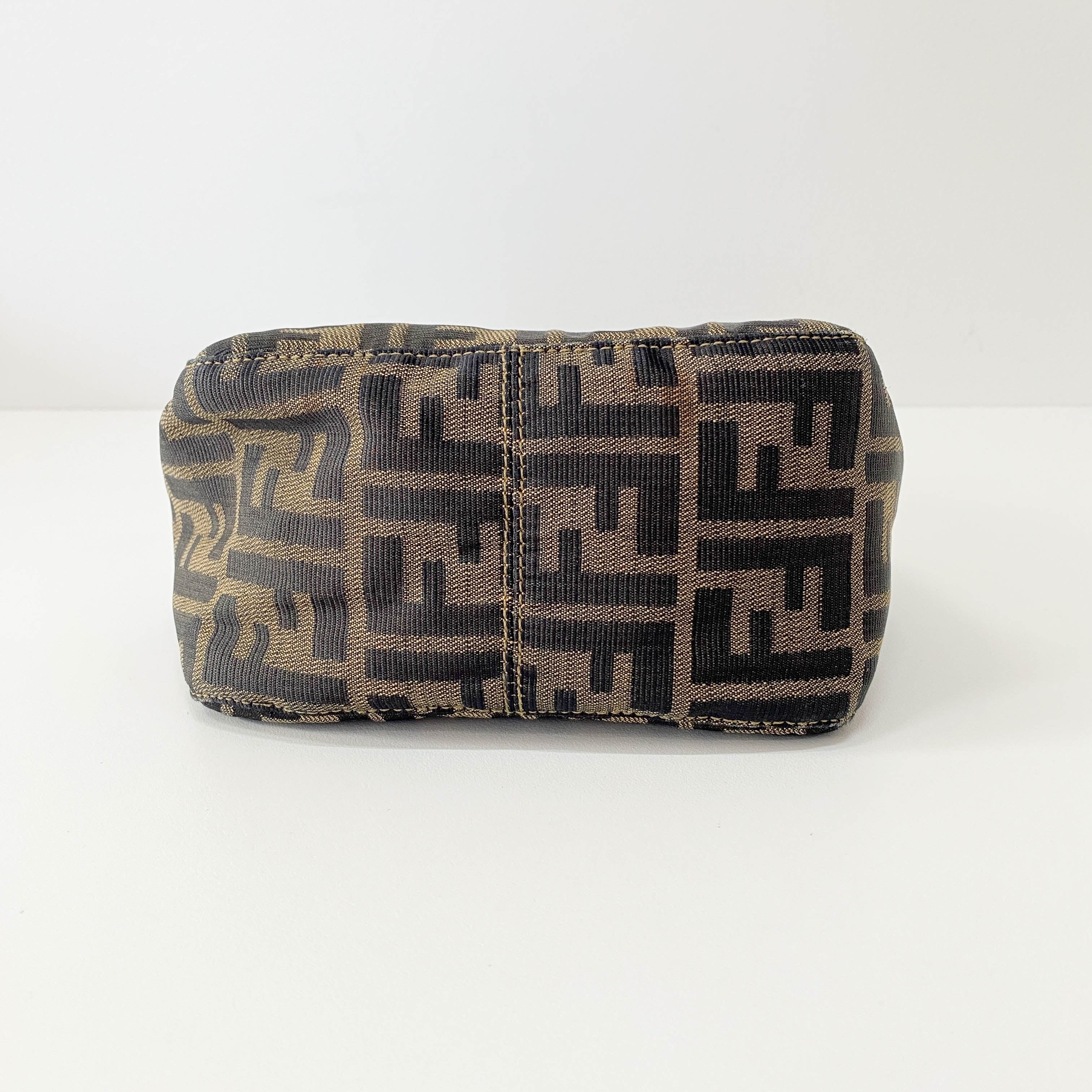 Zucca Mini Shoulder Bag with Gold Hardware