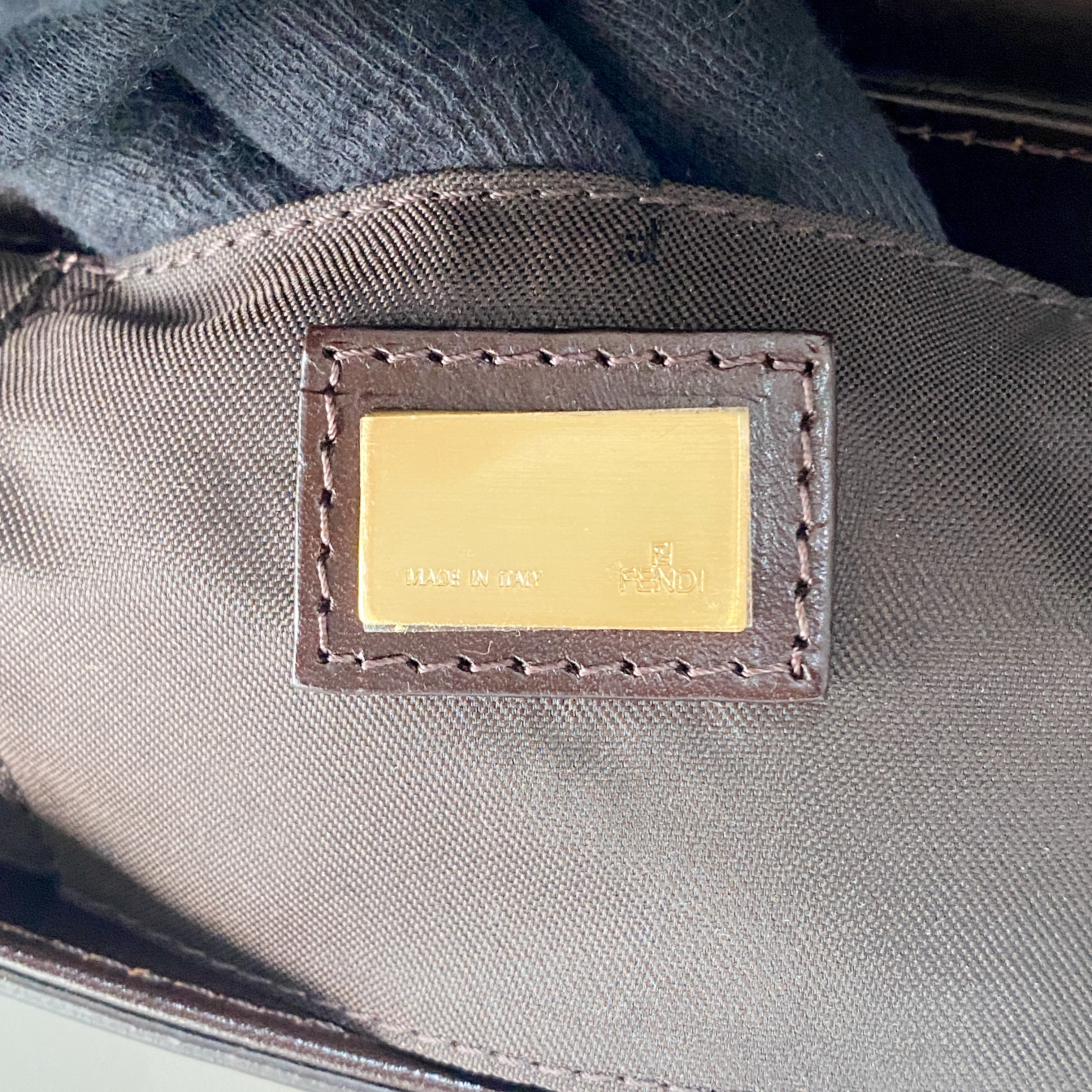 Brown Leather Shoulder Bag