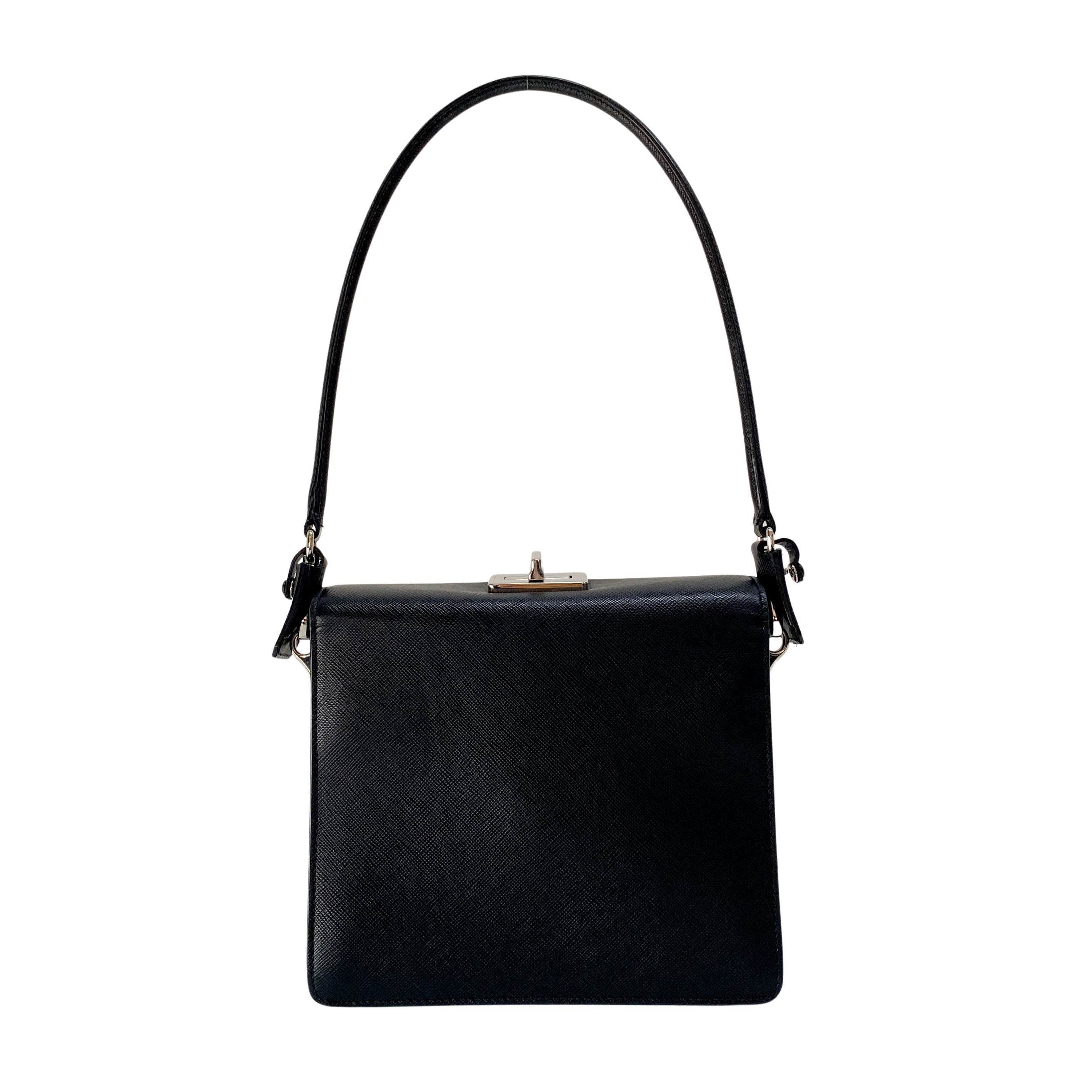 Saffiano Leather Illustration Bag