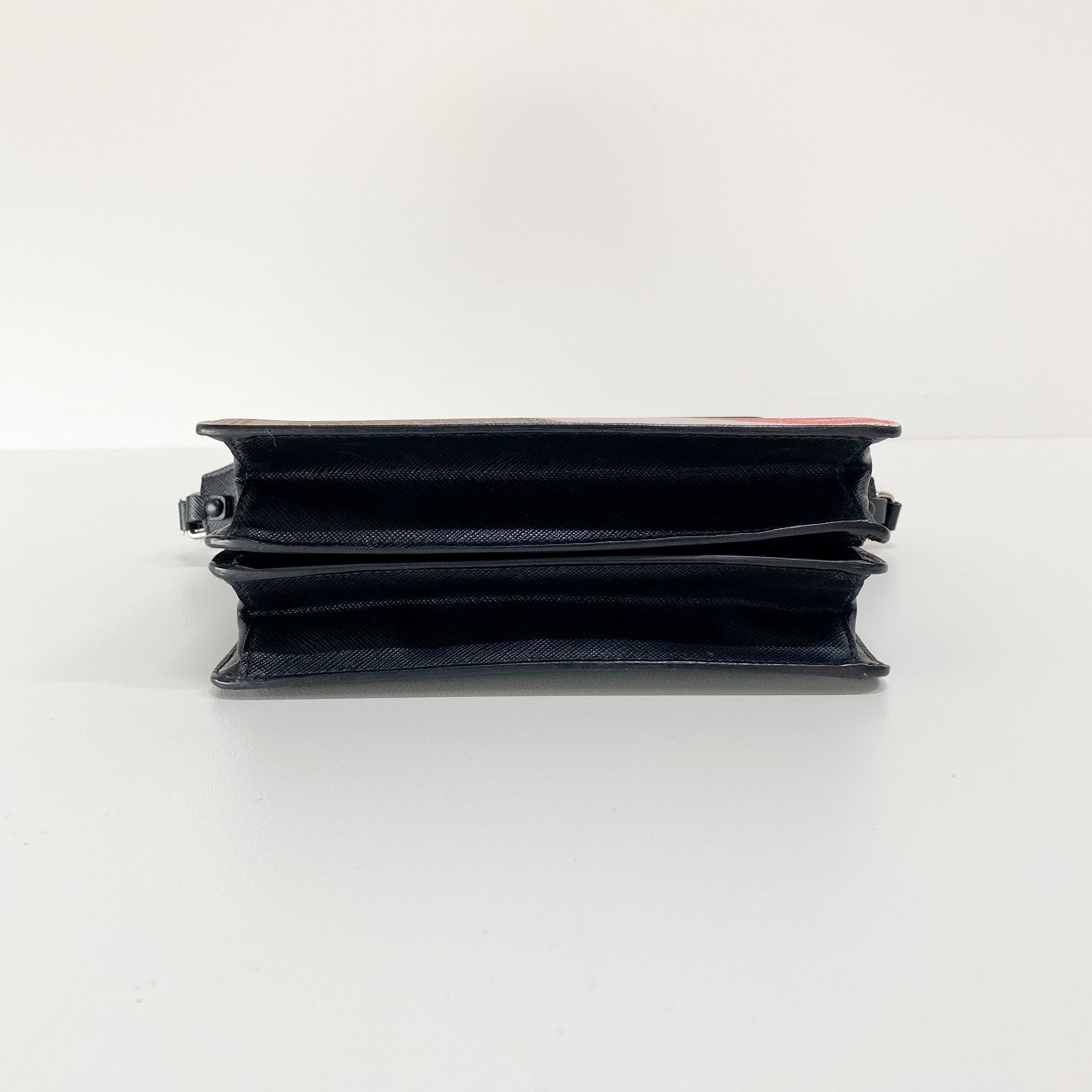 Saffiano Leather Illustration Bag