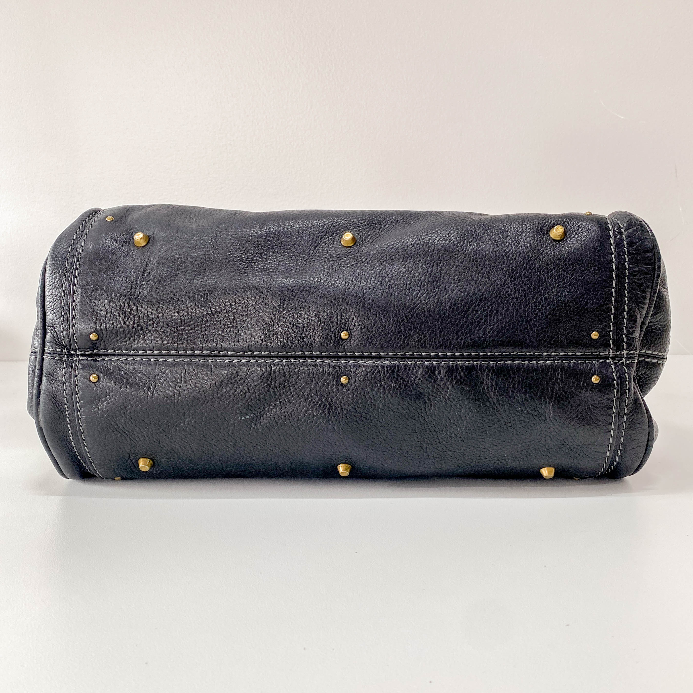 Paddington Leather Hand bag Black