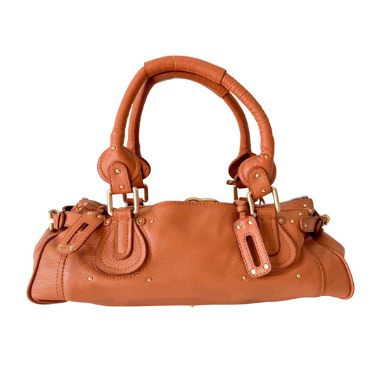 Paddington Brown Leather Shoulder Bag