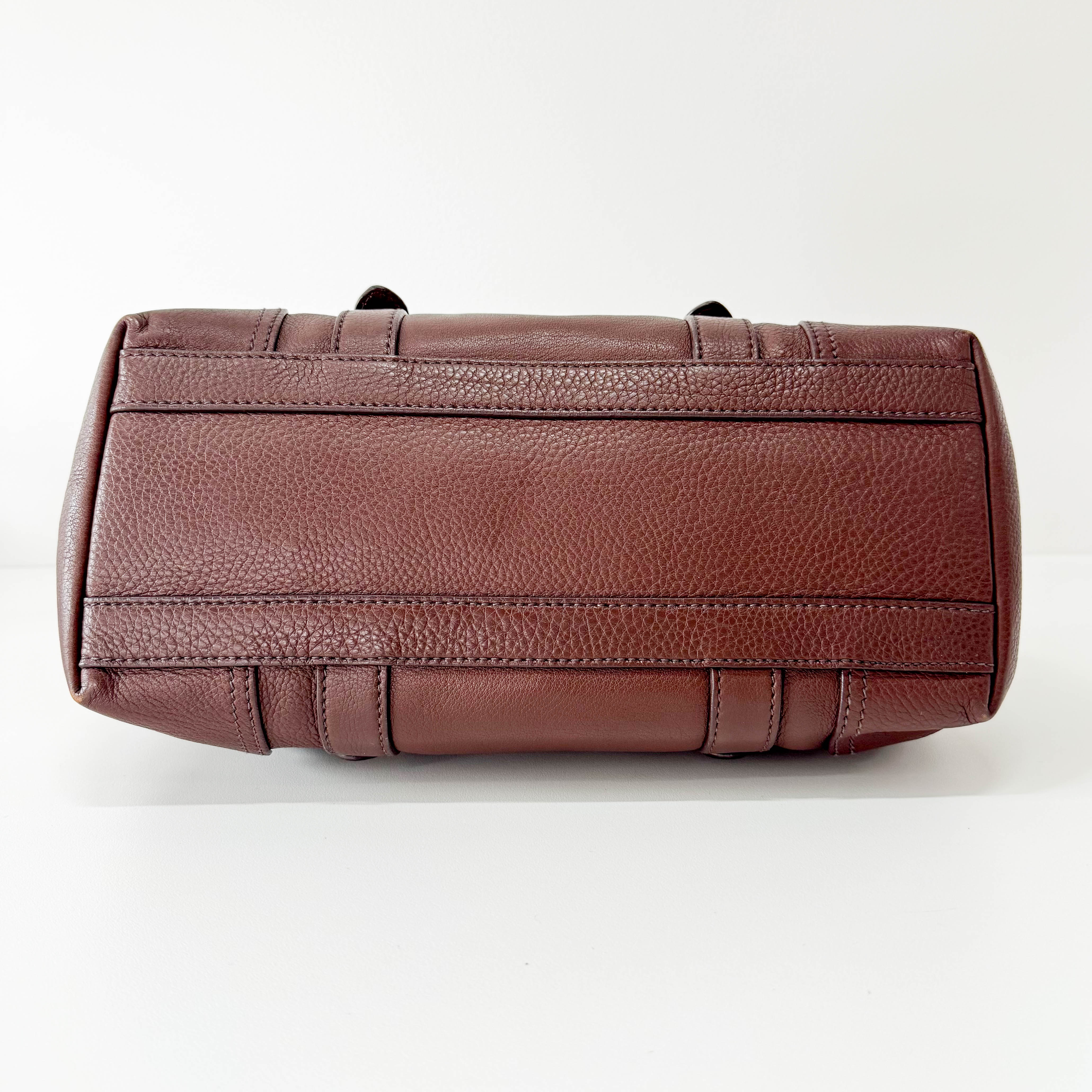 Brown Leather Shoulder Bag