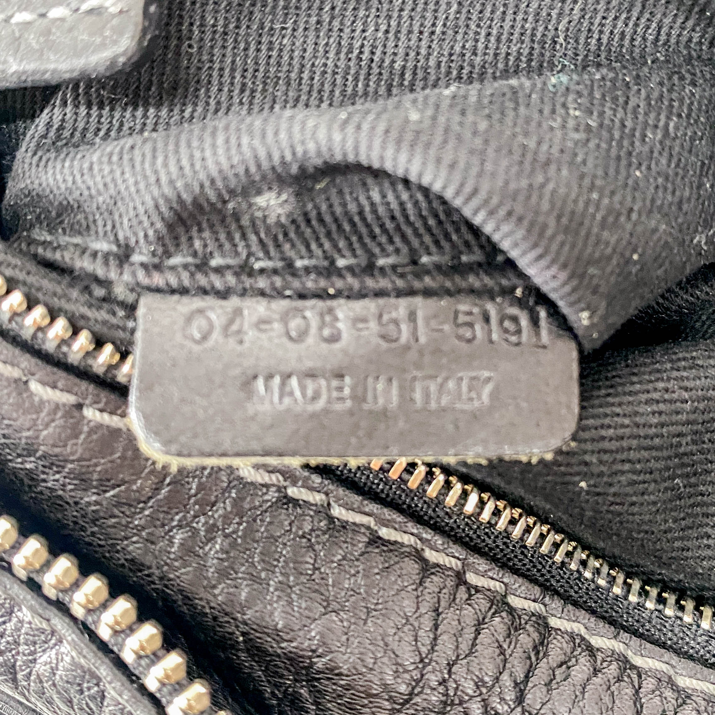 Paddington Leather Hand bag Black