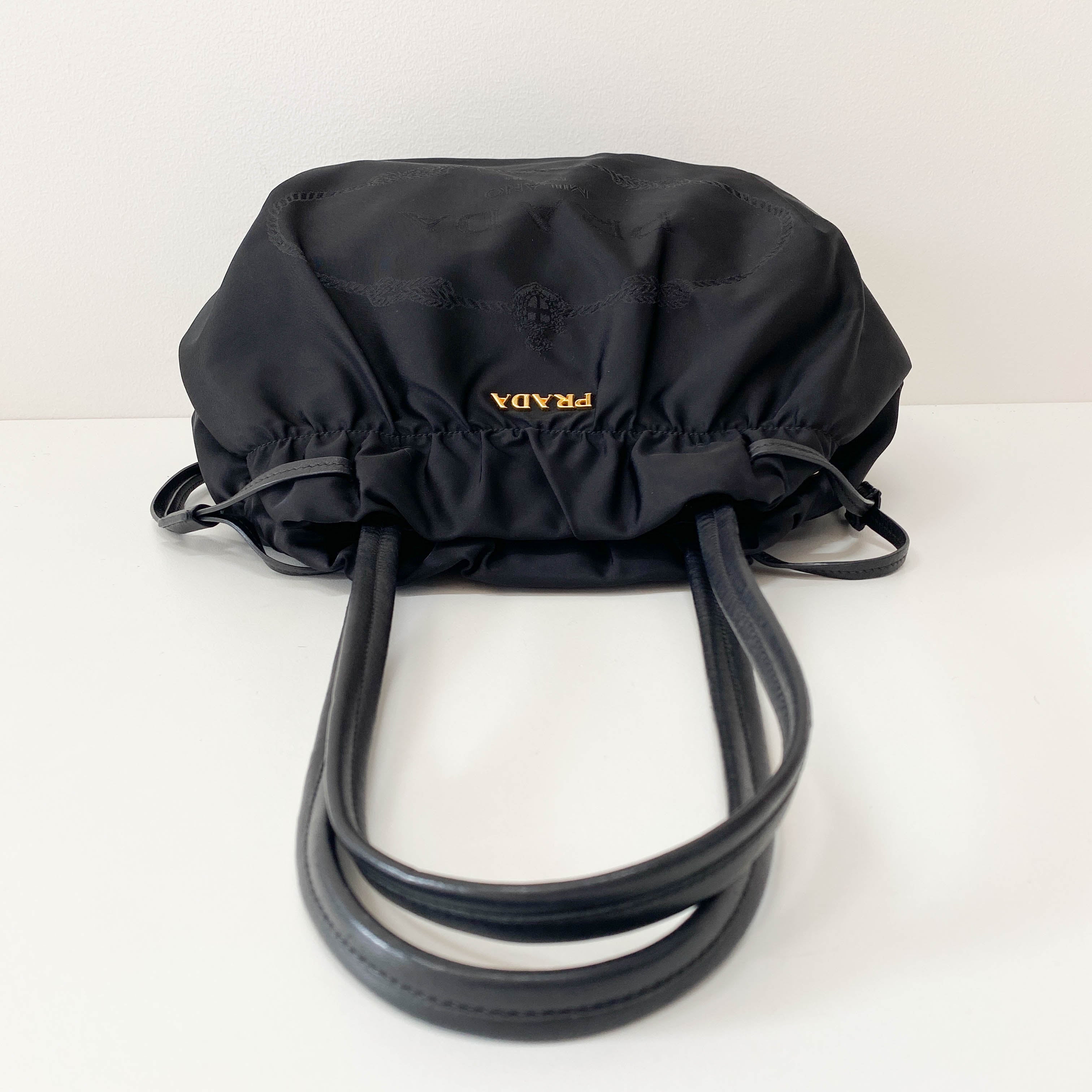 Black Nylon Shoulder Bag