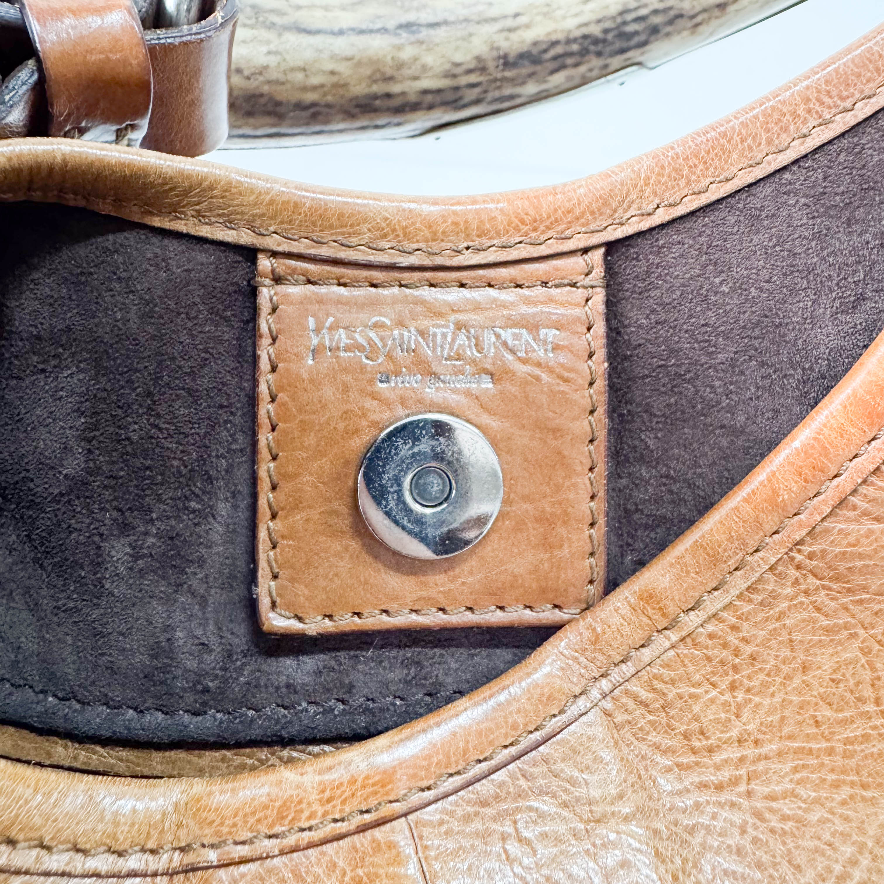 Mombasa Brown Leather Shoulder Bag