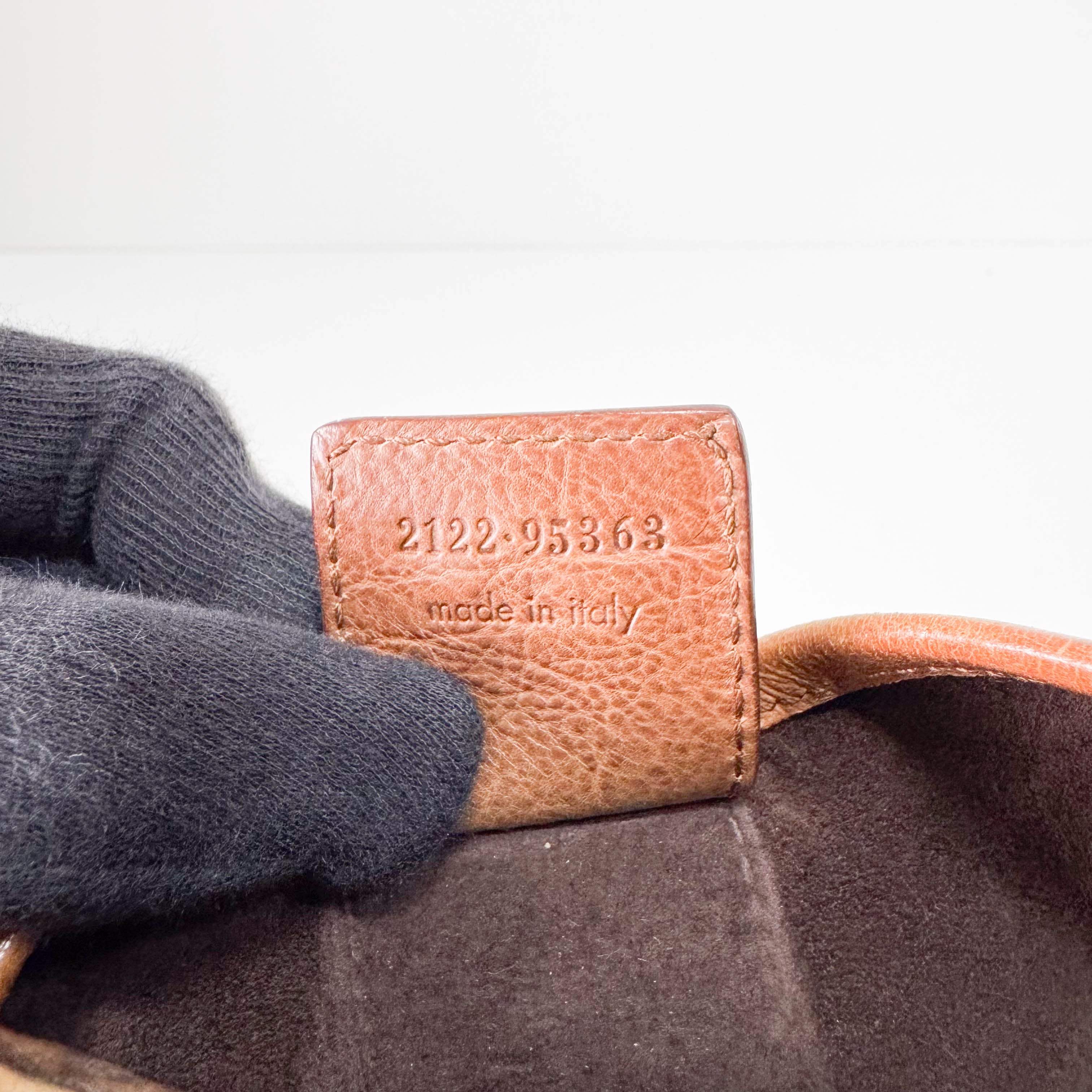 Mombasa Brown Leather Shoulder Bag