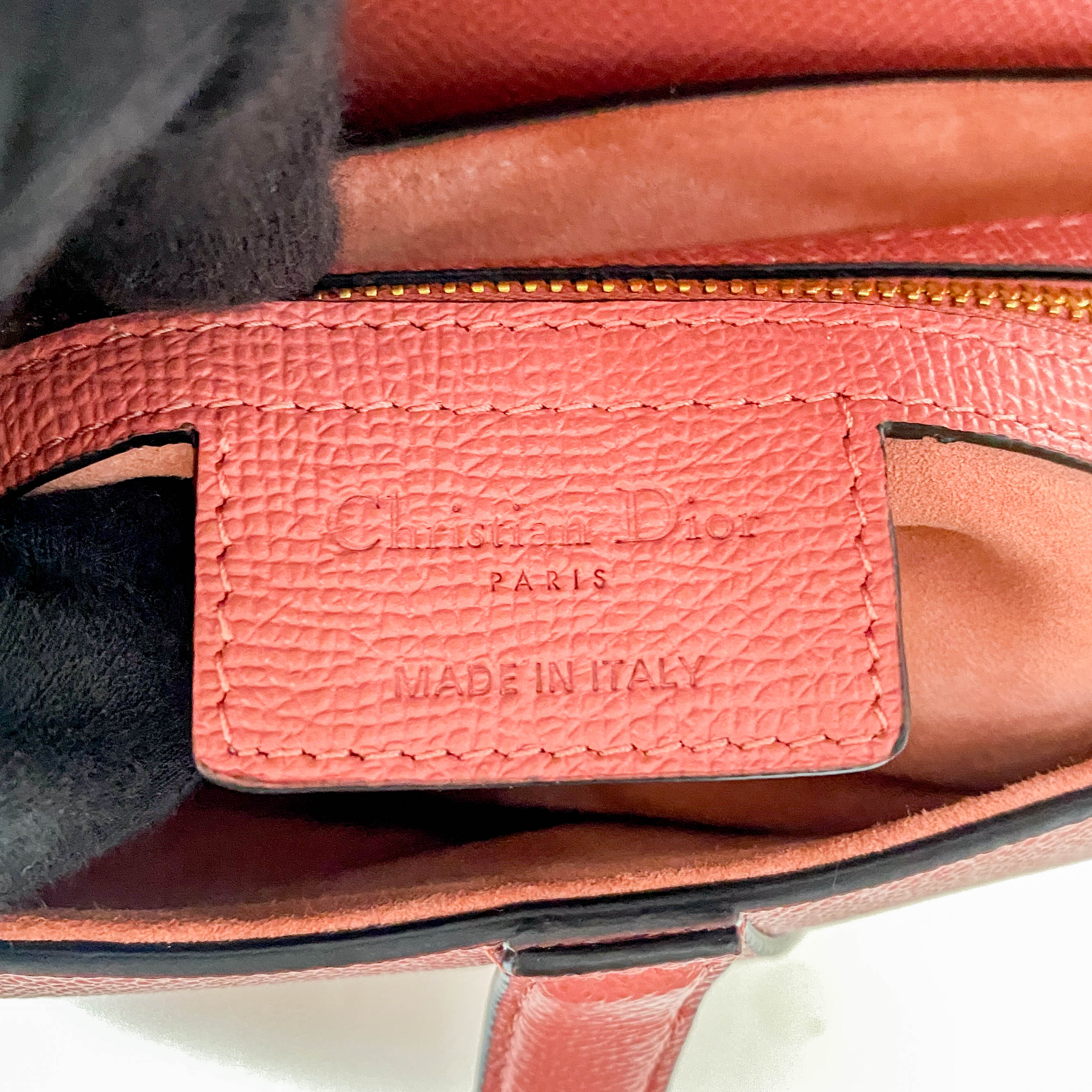 Pink Leather Saddle Shoulder Bag