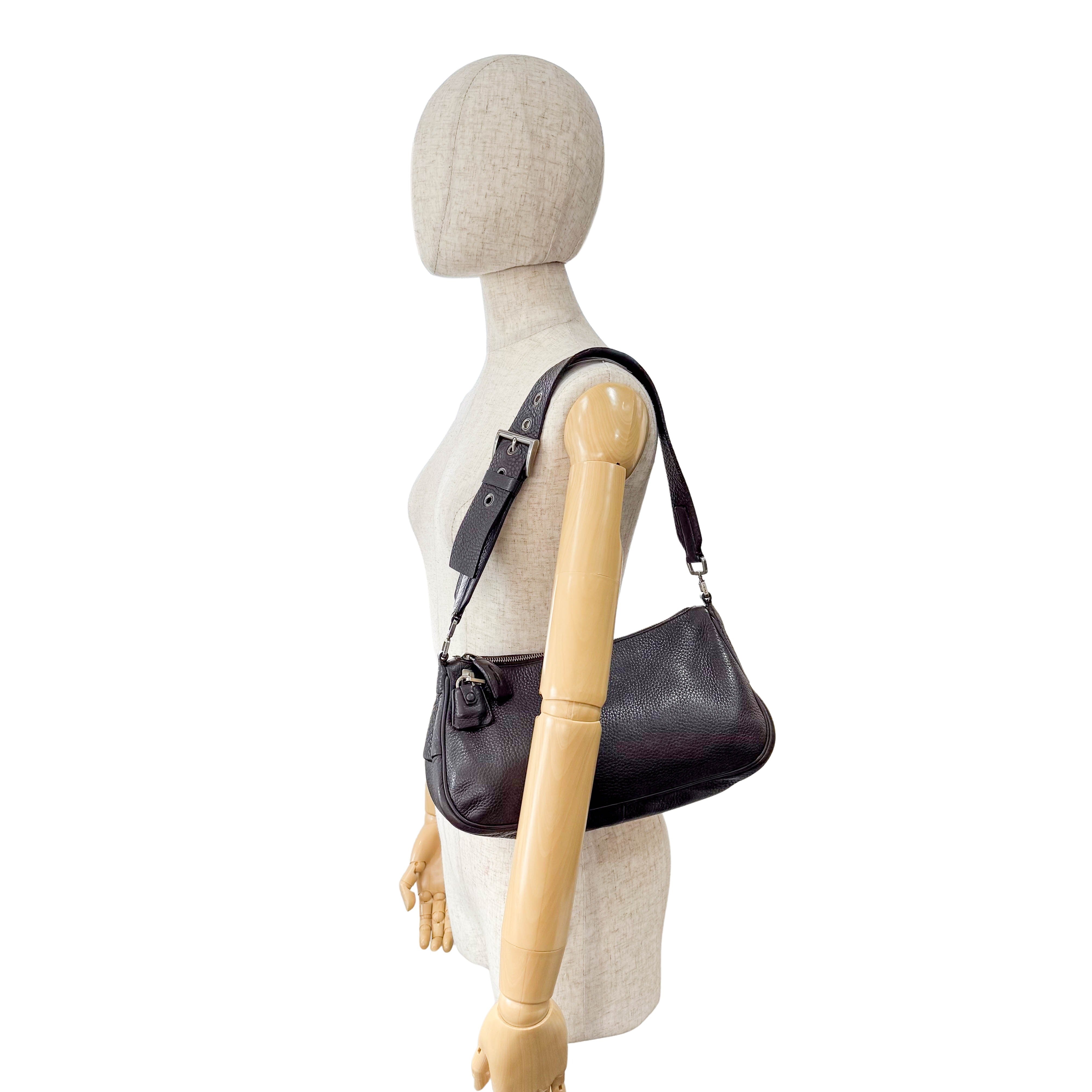 Brown Leather Shoulder Bag