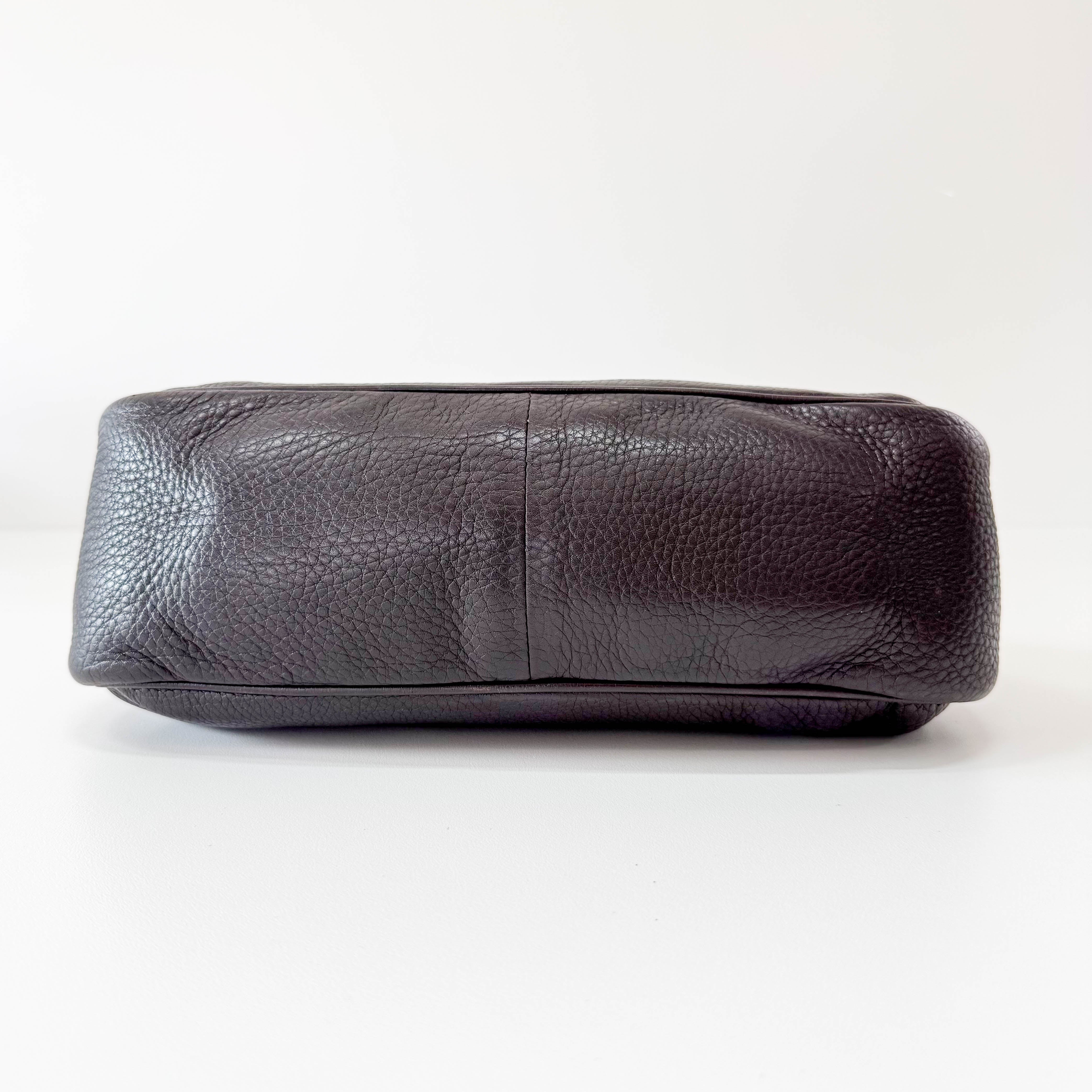 Brown Leather Shoulder Bag