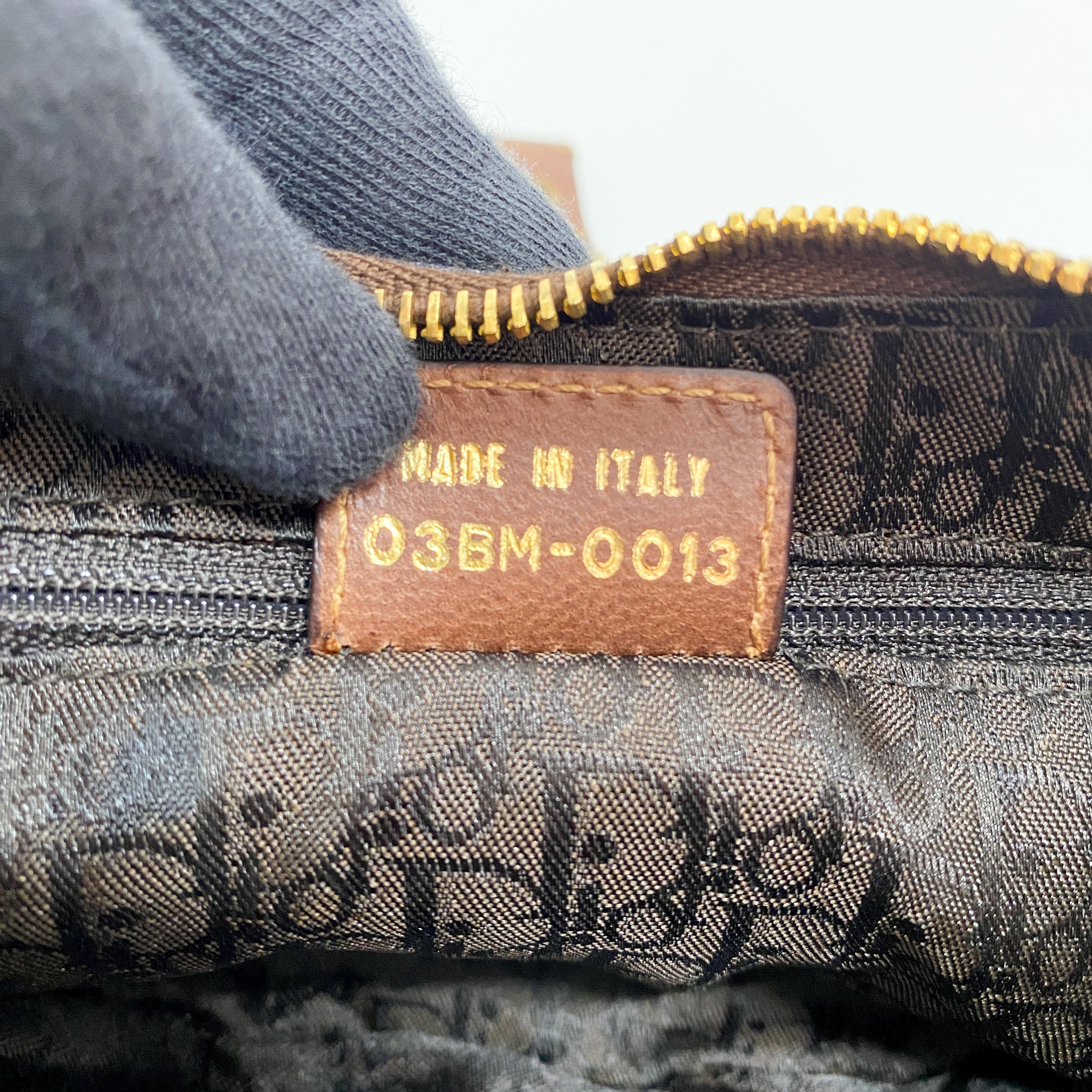 Half Moon Denim Shoulder Bag