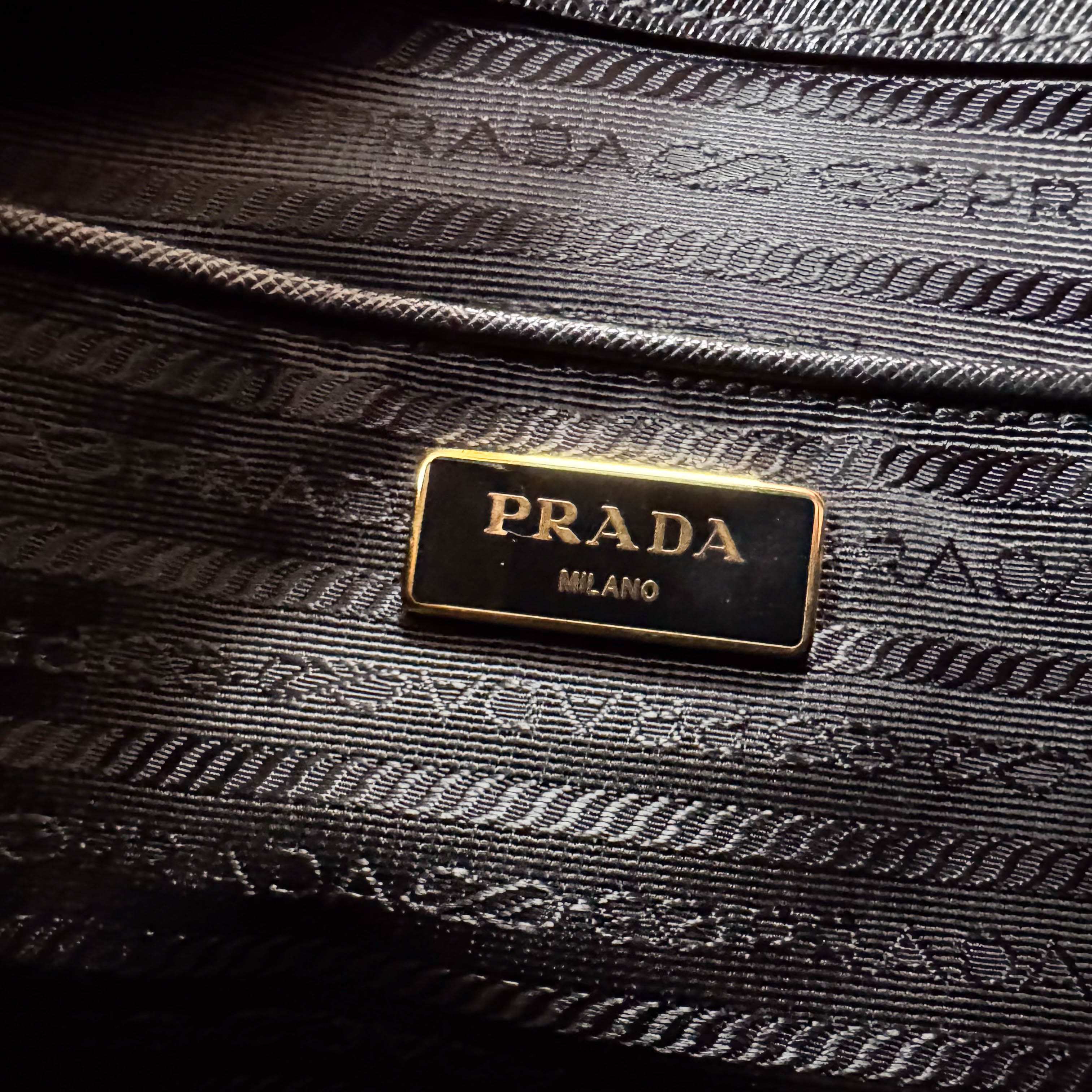 Saffiano Black Top Handle Bag