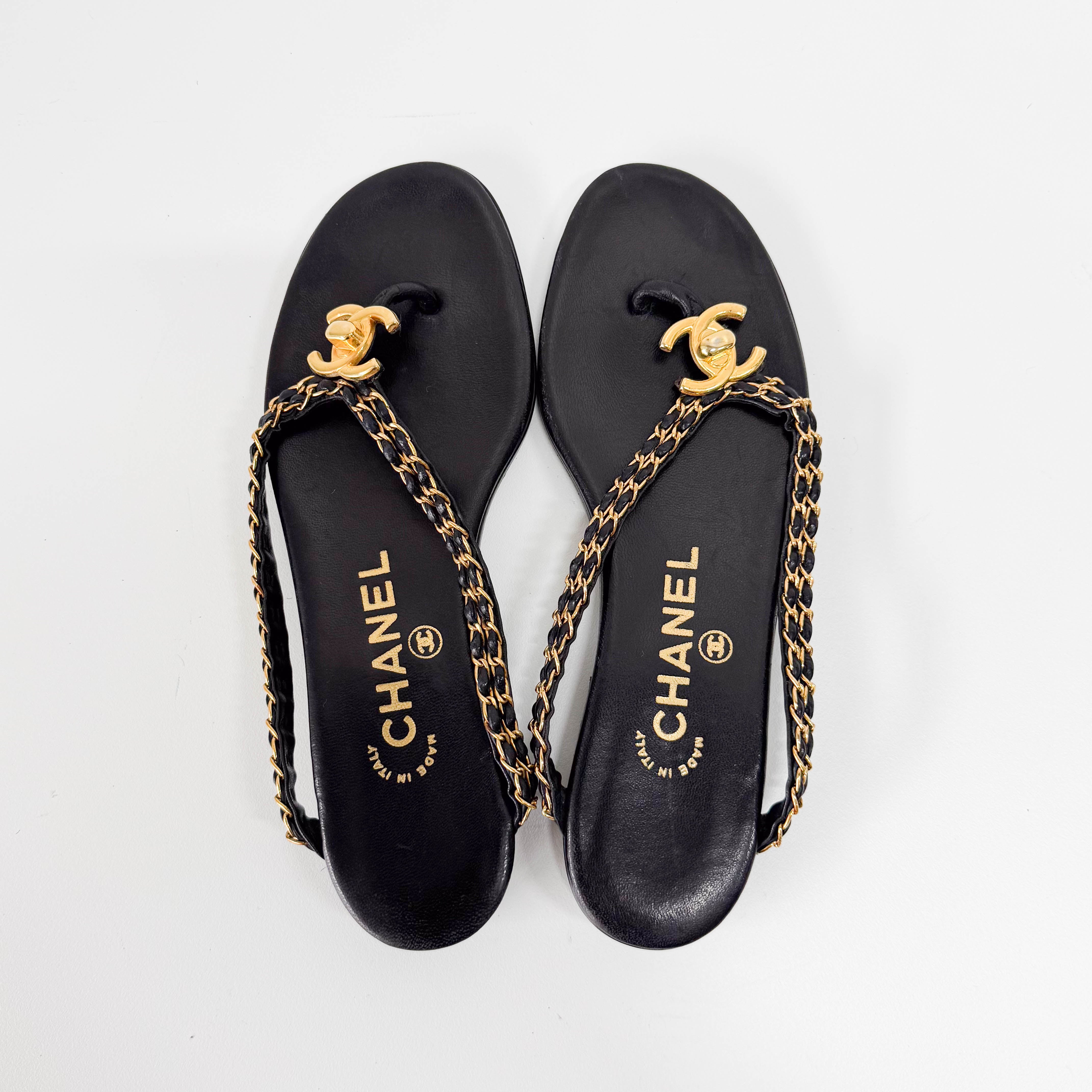 Size 36 Flip Flop Sandles