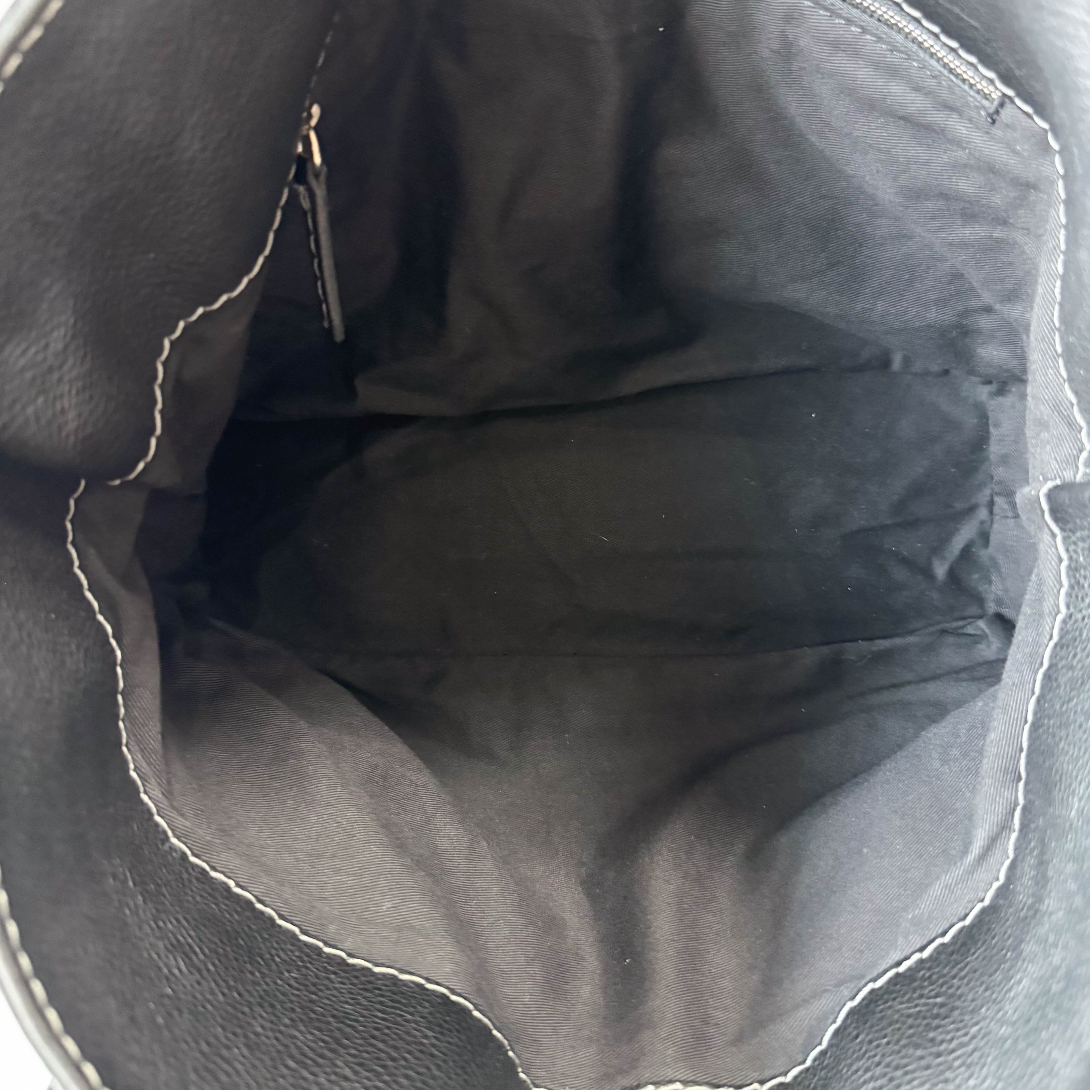 Paddington Black Leather Shoulder Bag