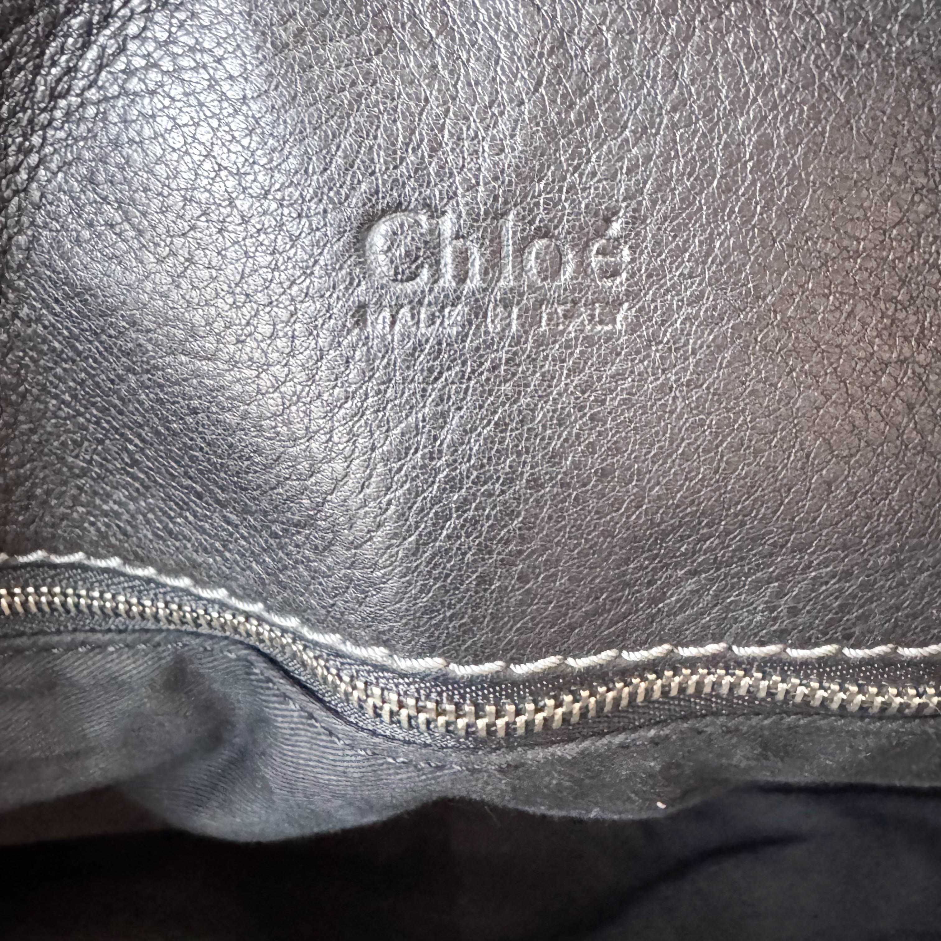 Paddington Black Leather Shoulder Bag