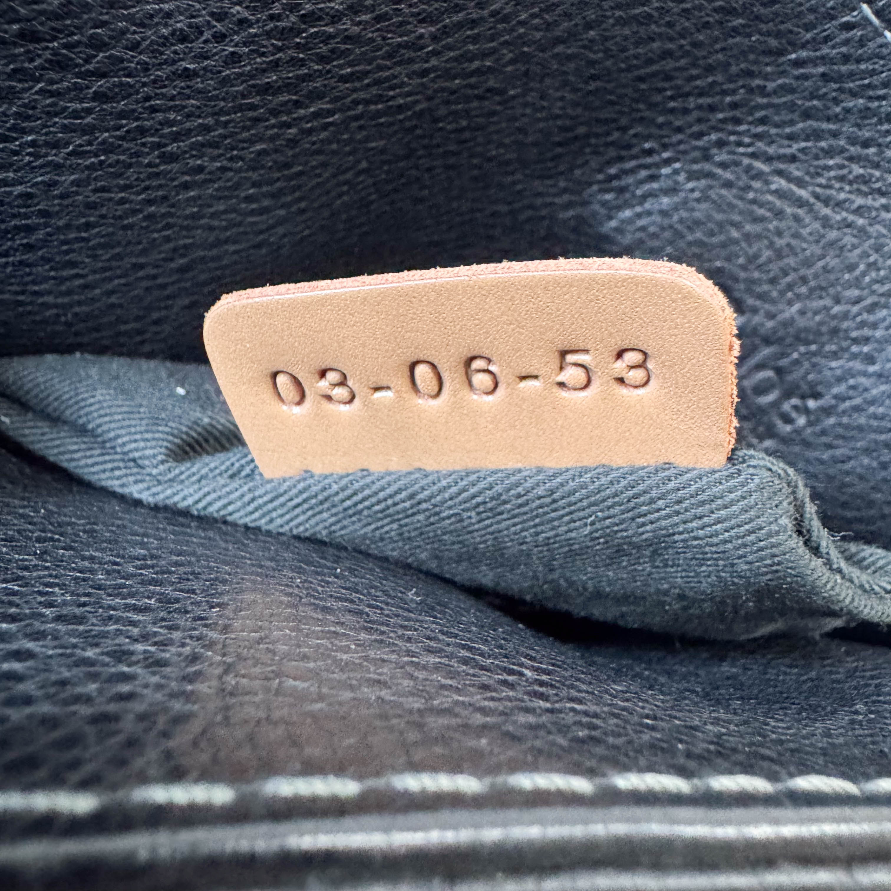 Paddington Black Leather Shoulder Bag