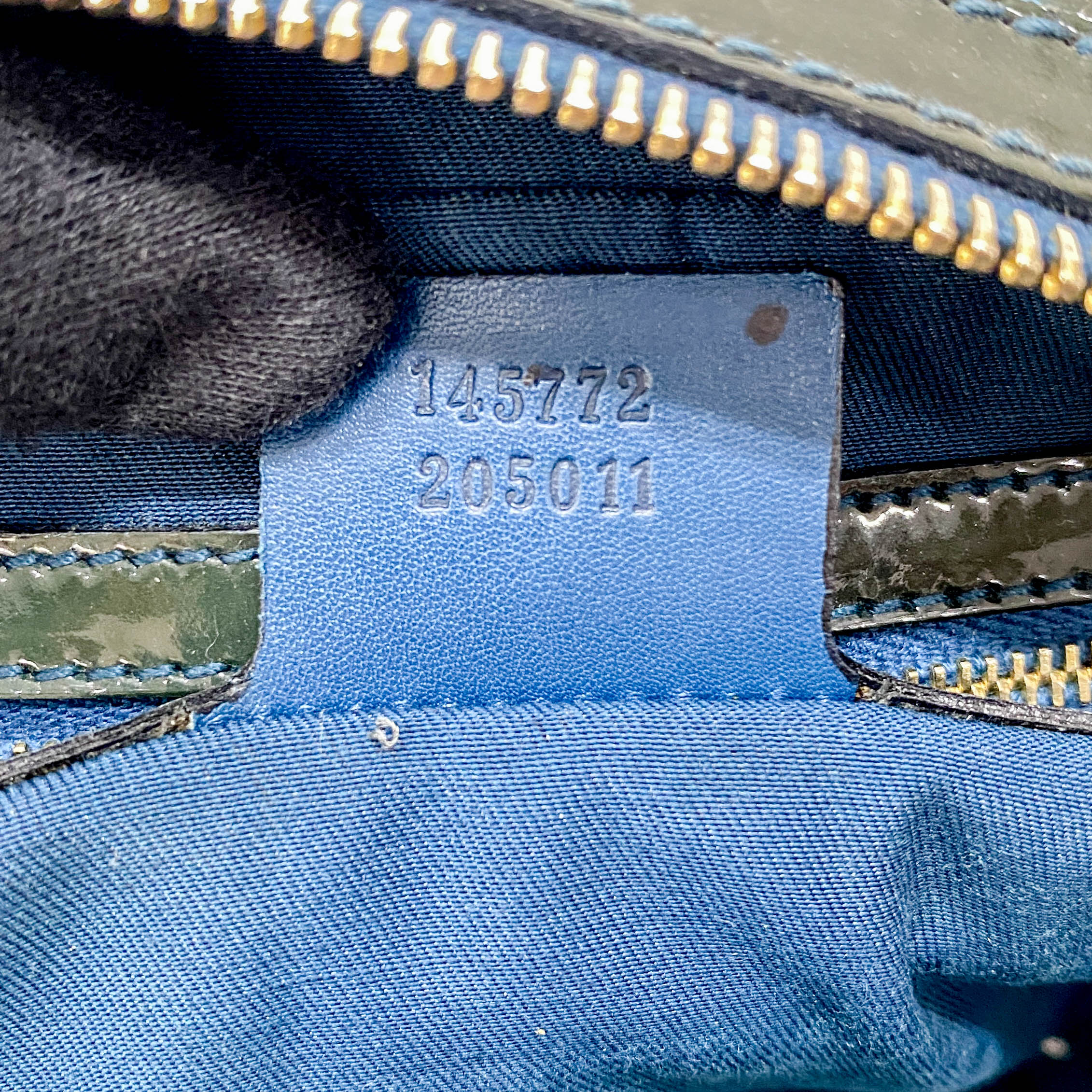 Green Leather Vintage Handbag