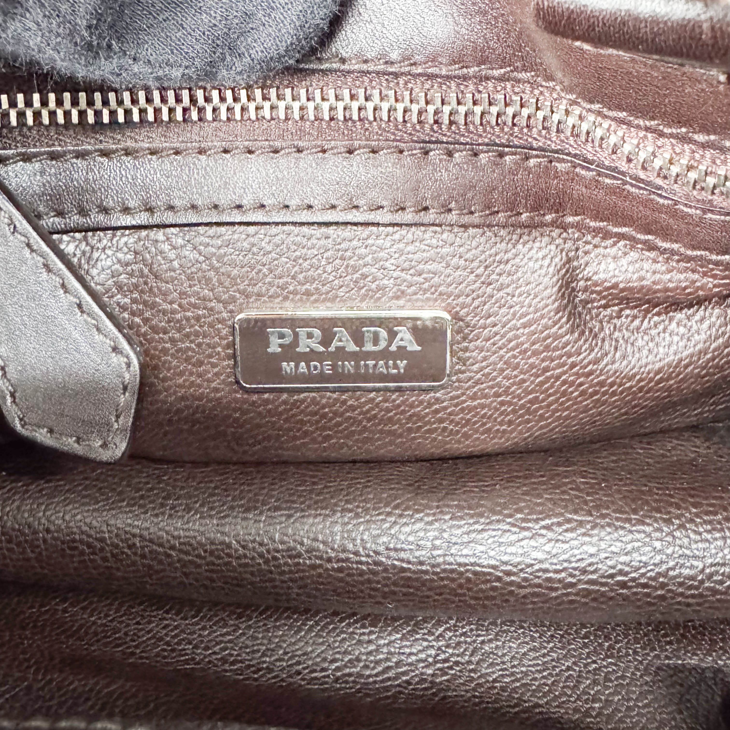 Harako Small Leopard Pony Fur Hand Bag