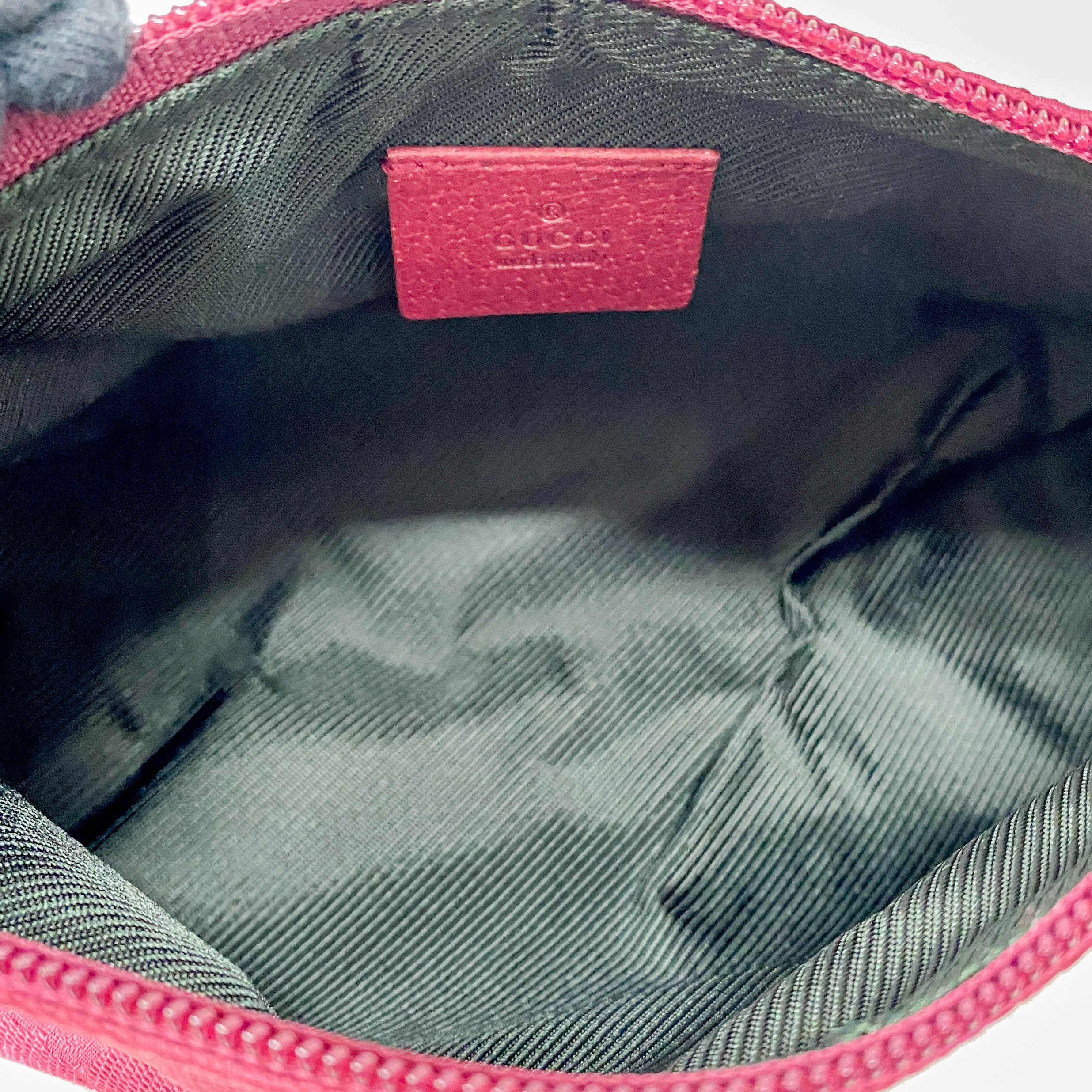 Pink Canvas Pouch Mini Handbag