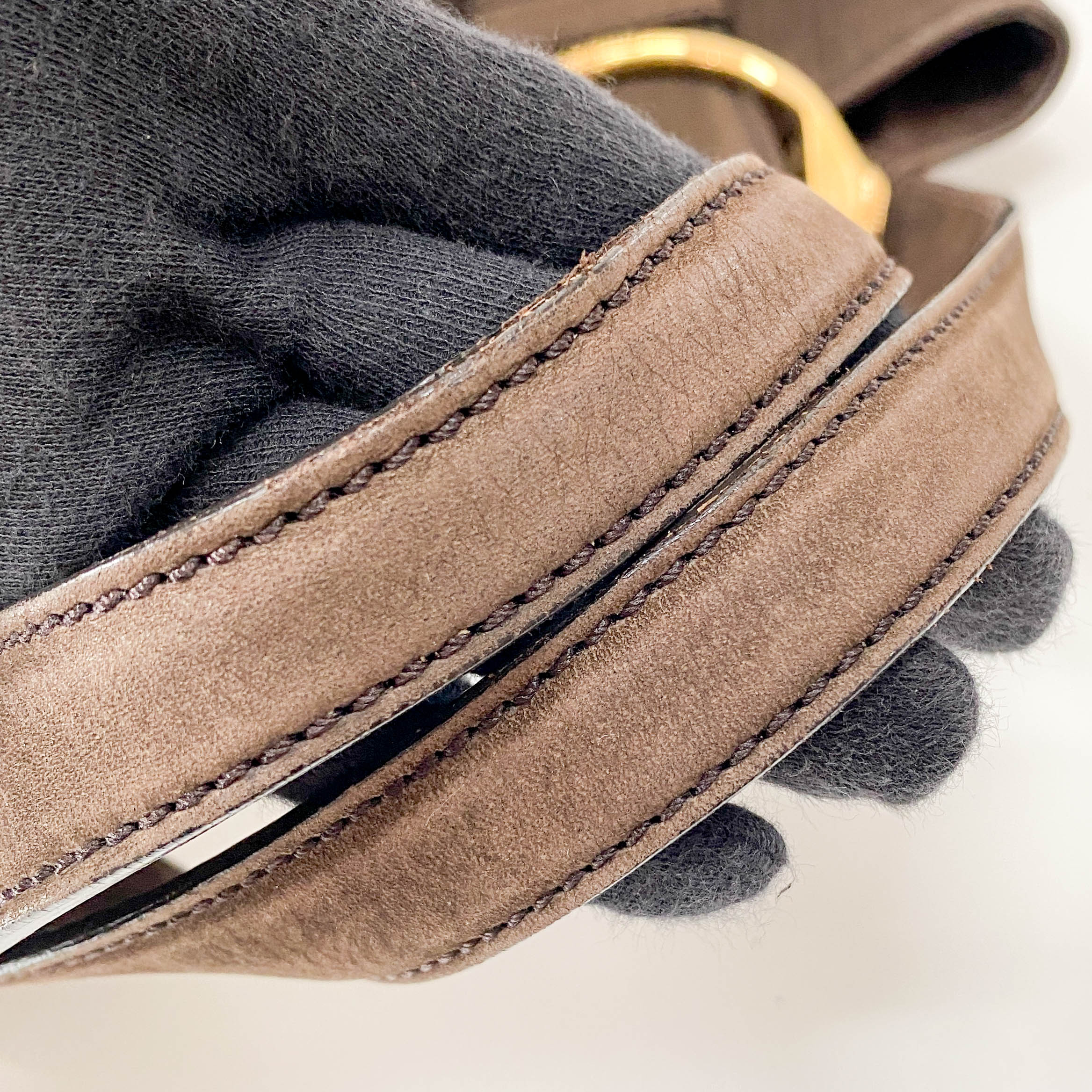 Brown Leather Shoulder Bag