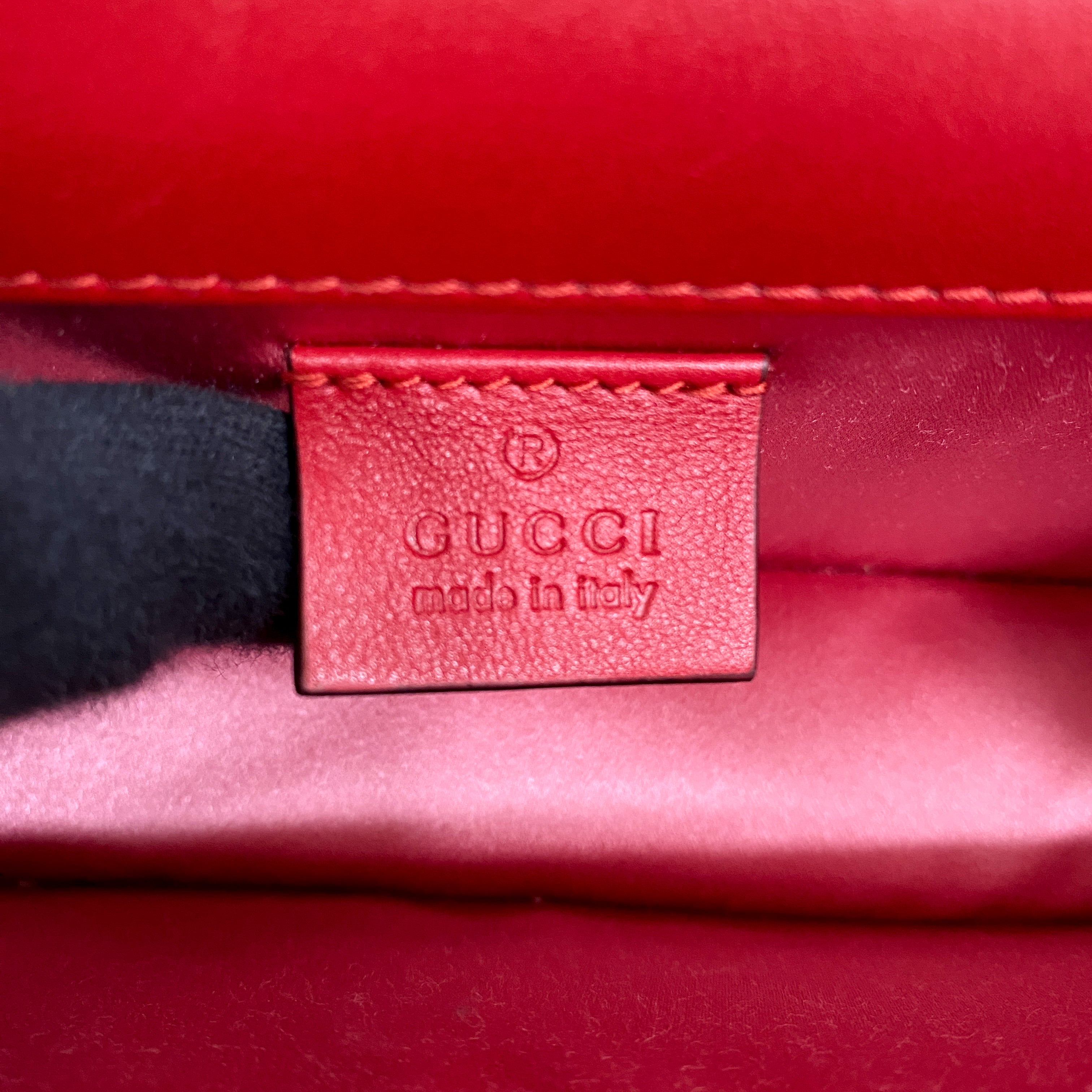 Red Velvet Rhinestones G Buckle