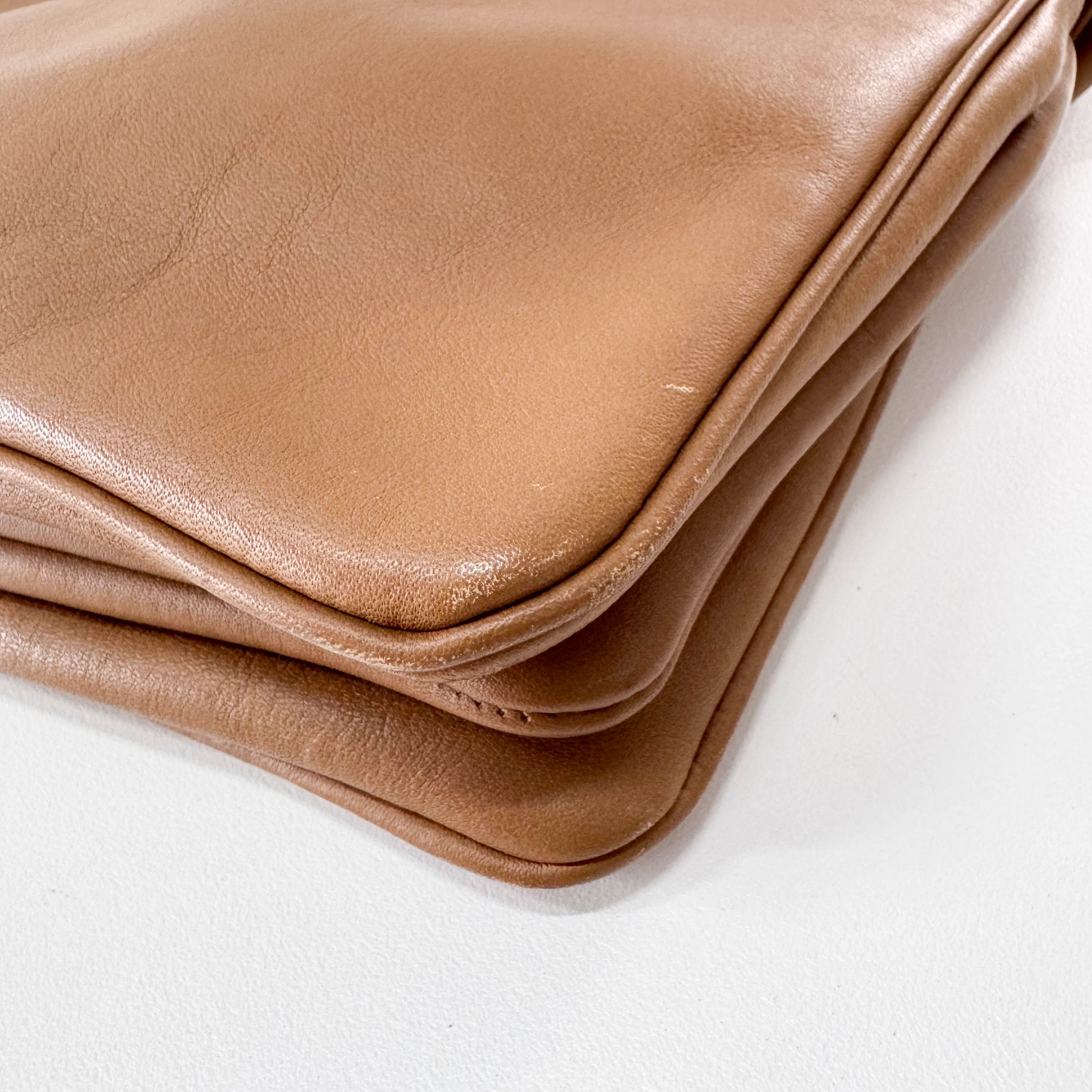 Archive Brown Leather Shoulder Bag