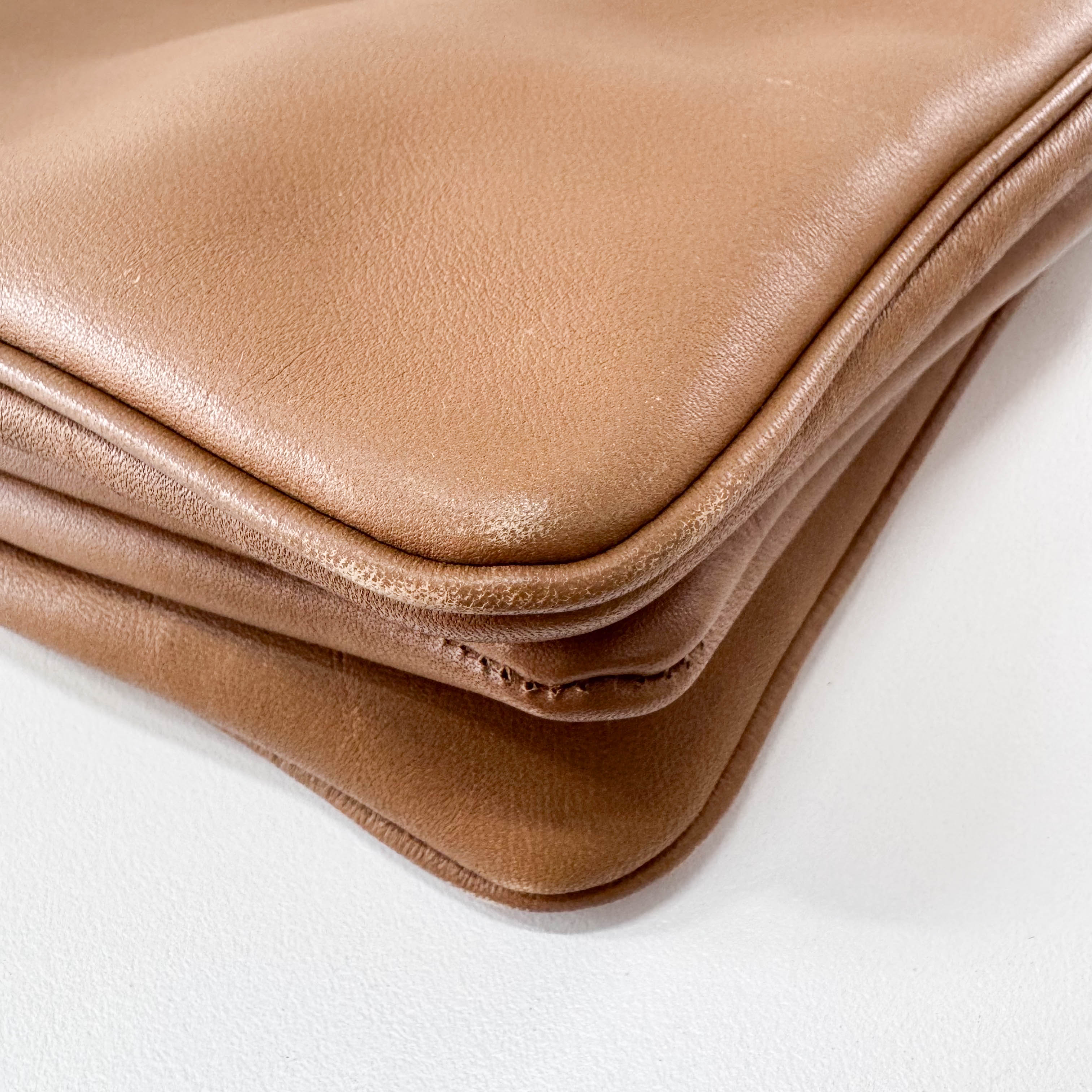 Archive Brown Leather Shoulder Bag