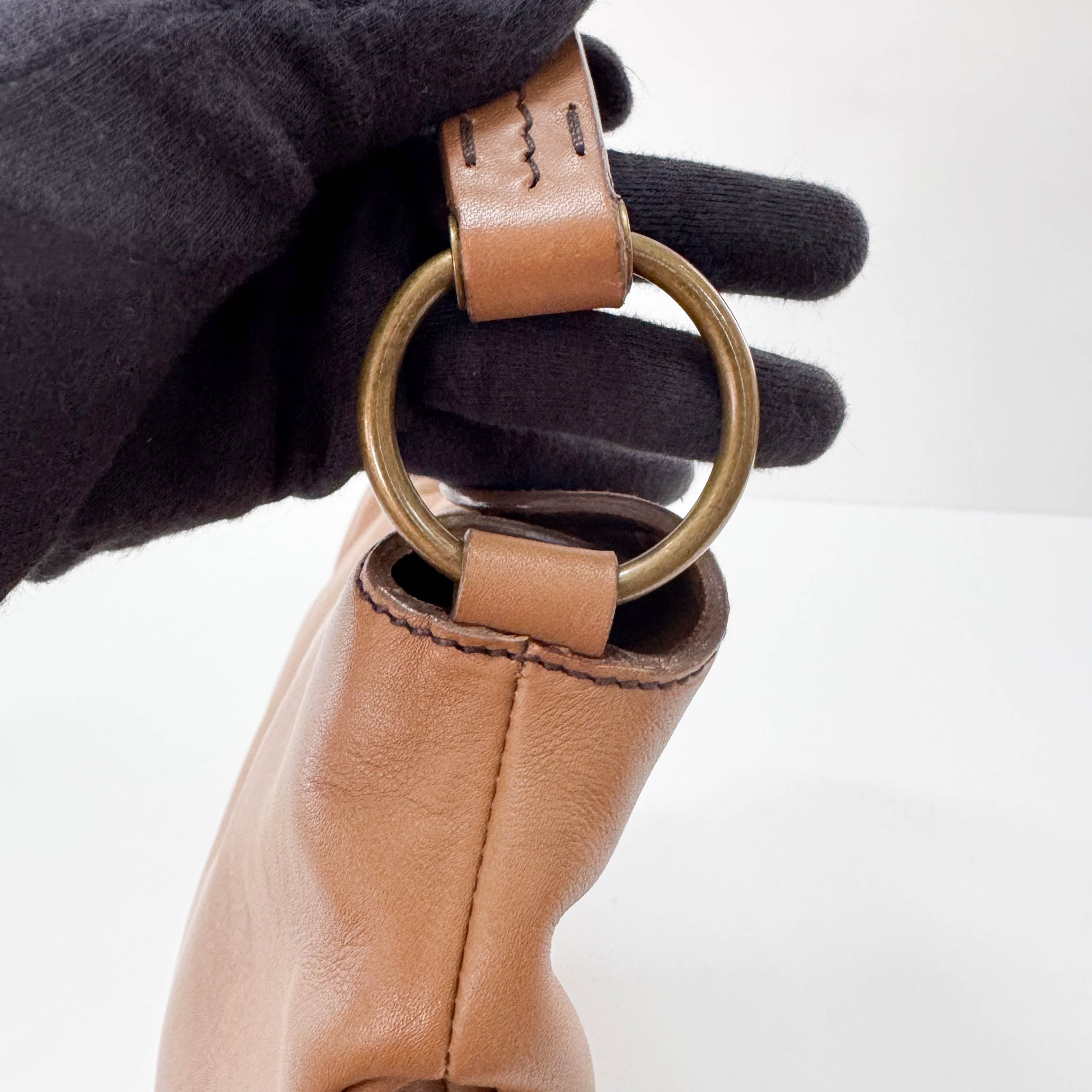 Archive Brown Leather Shoulder Bag