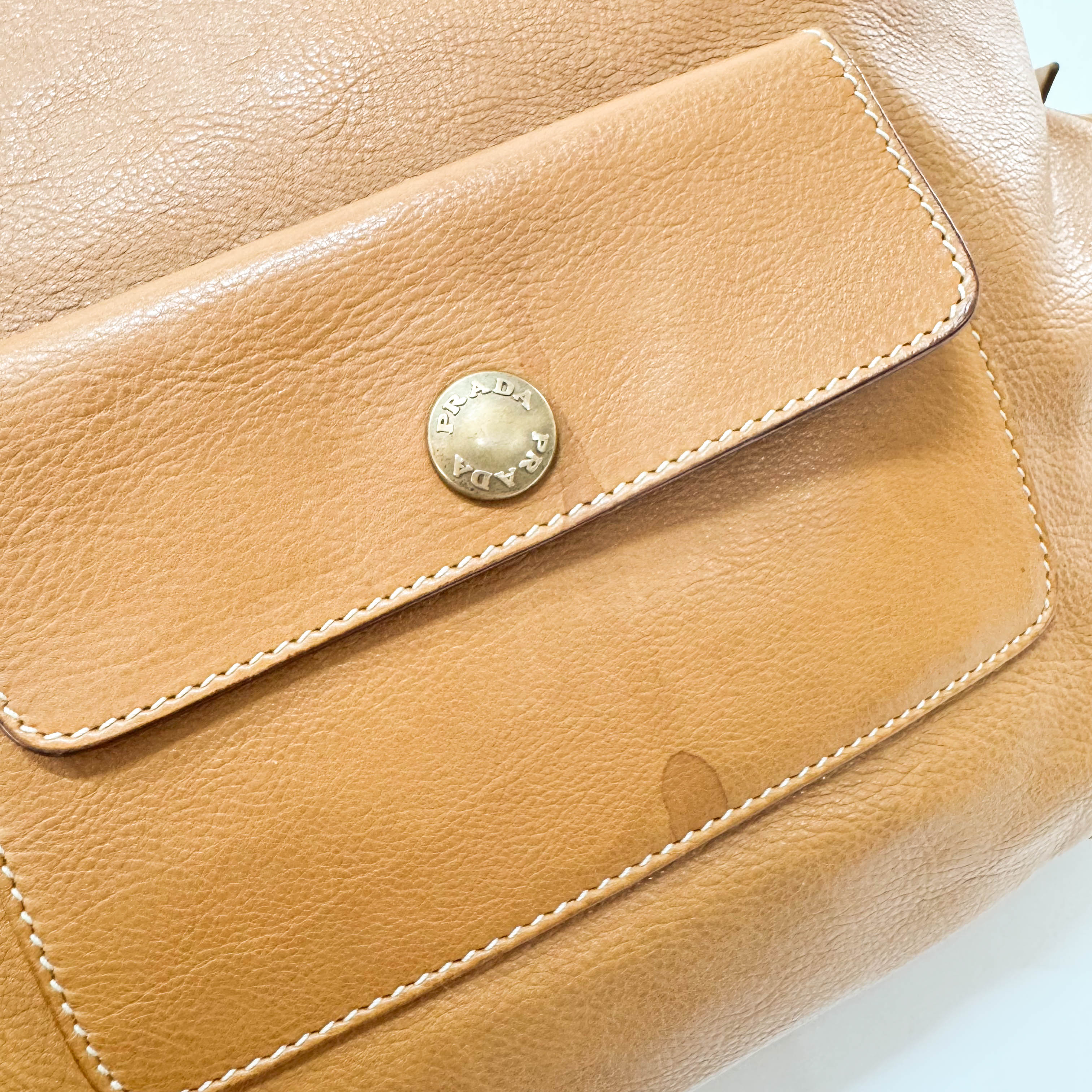 Brown Leather Shoulder Bag