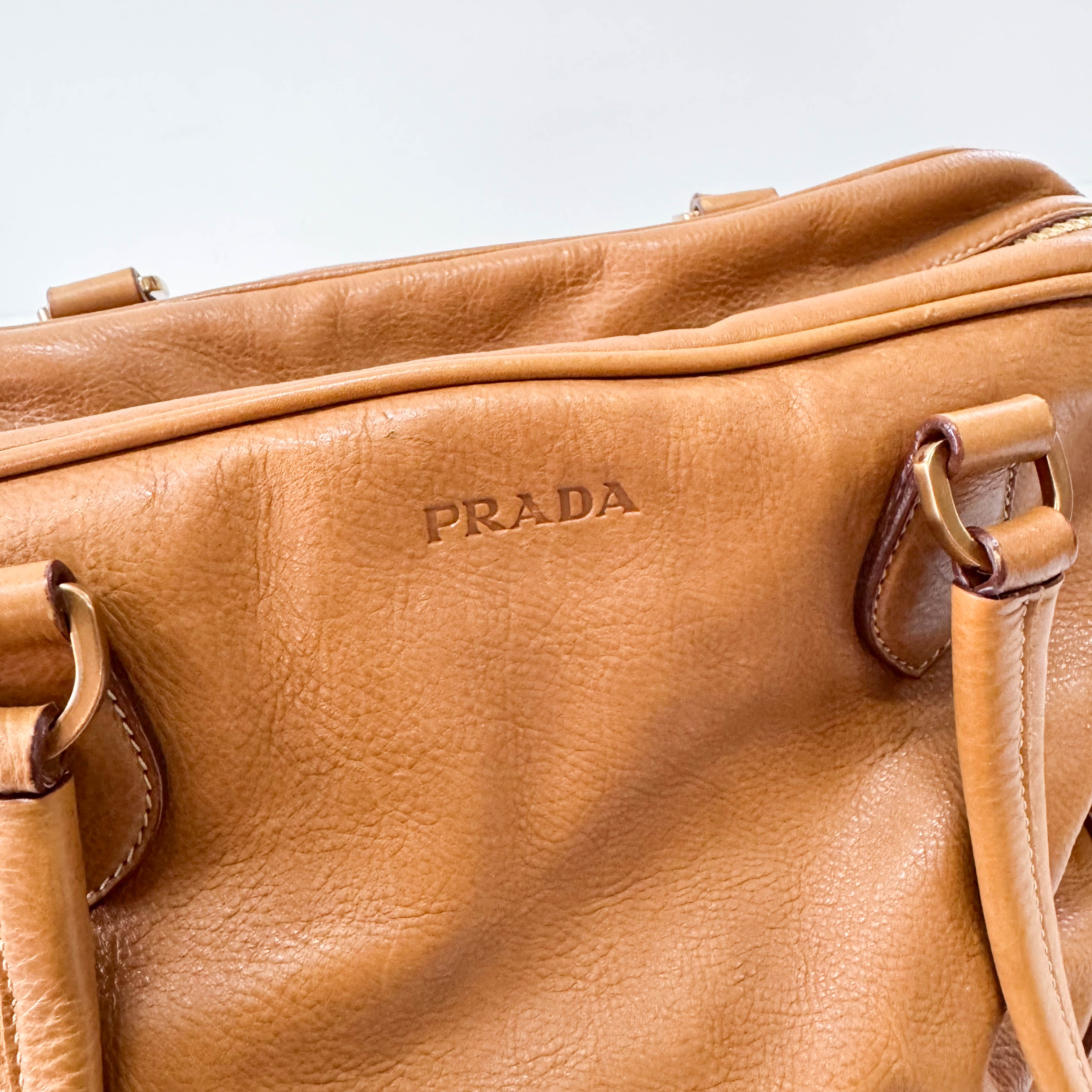 Brown Leather Shoulder Bag