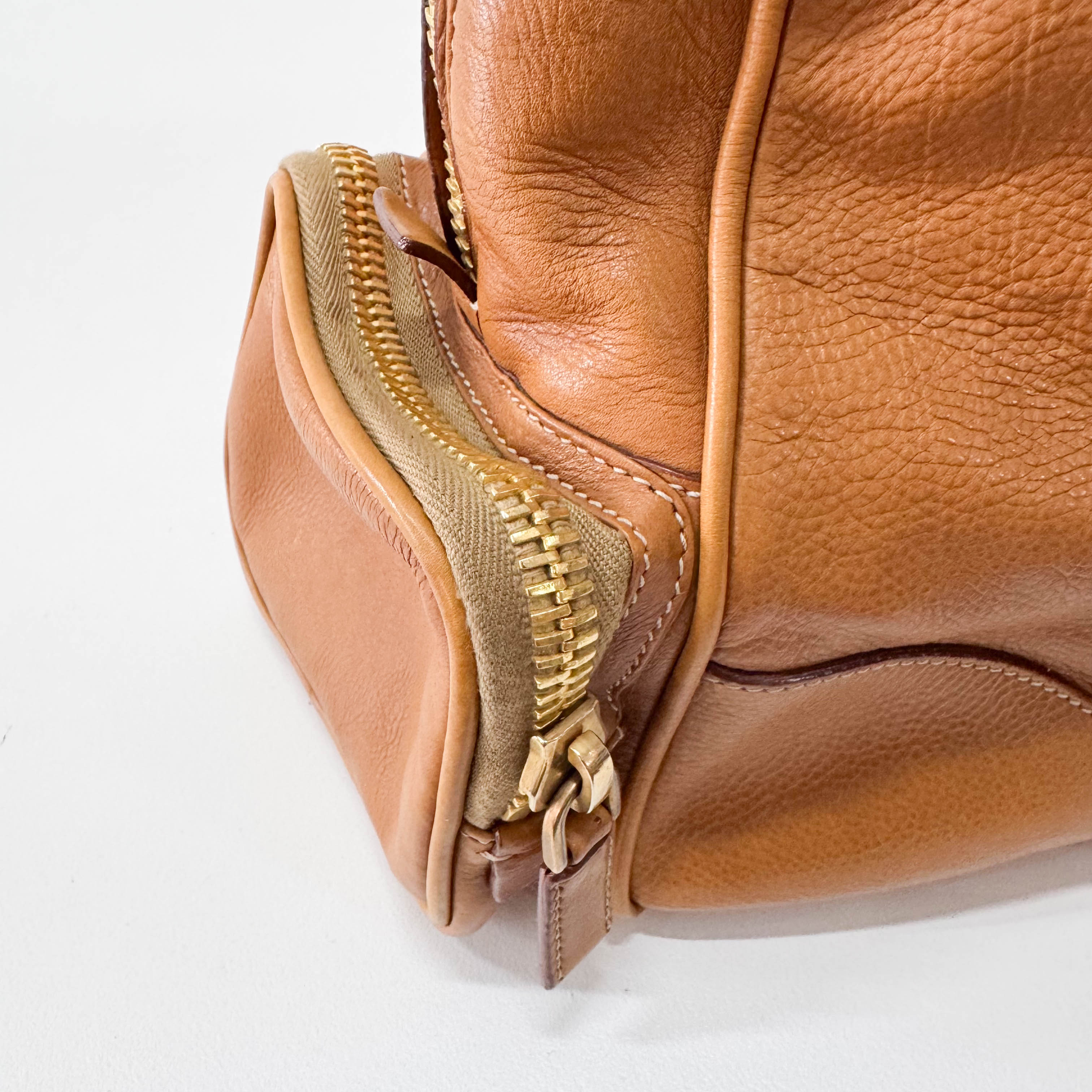 Brown Leather Shoulder Bag
