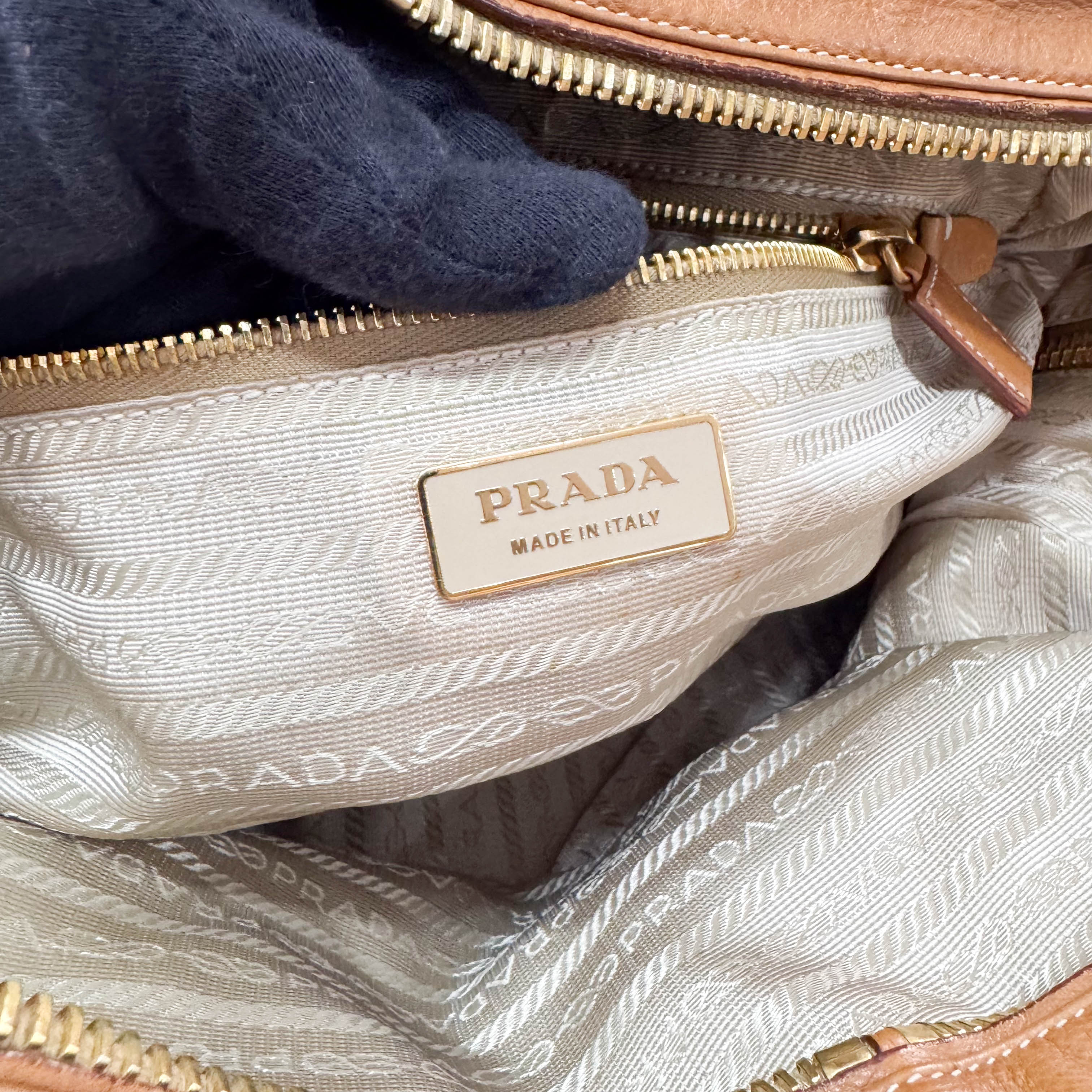 Brown Leather Shoulder Bag