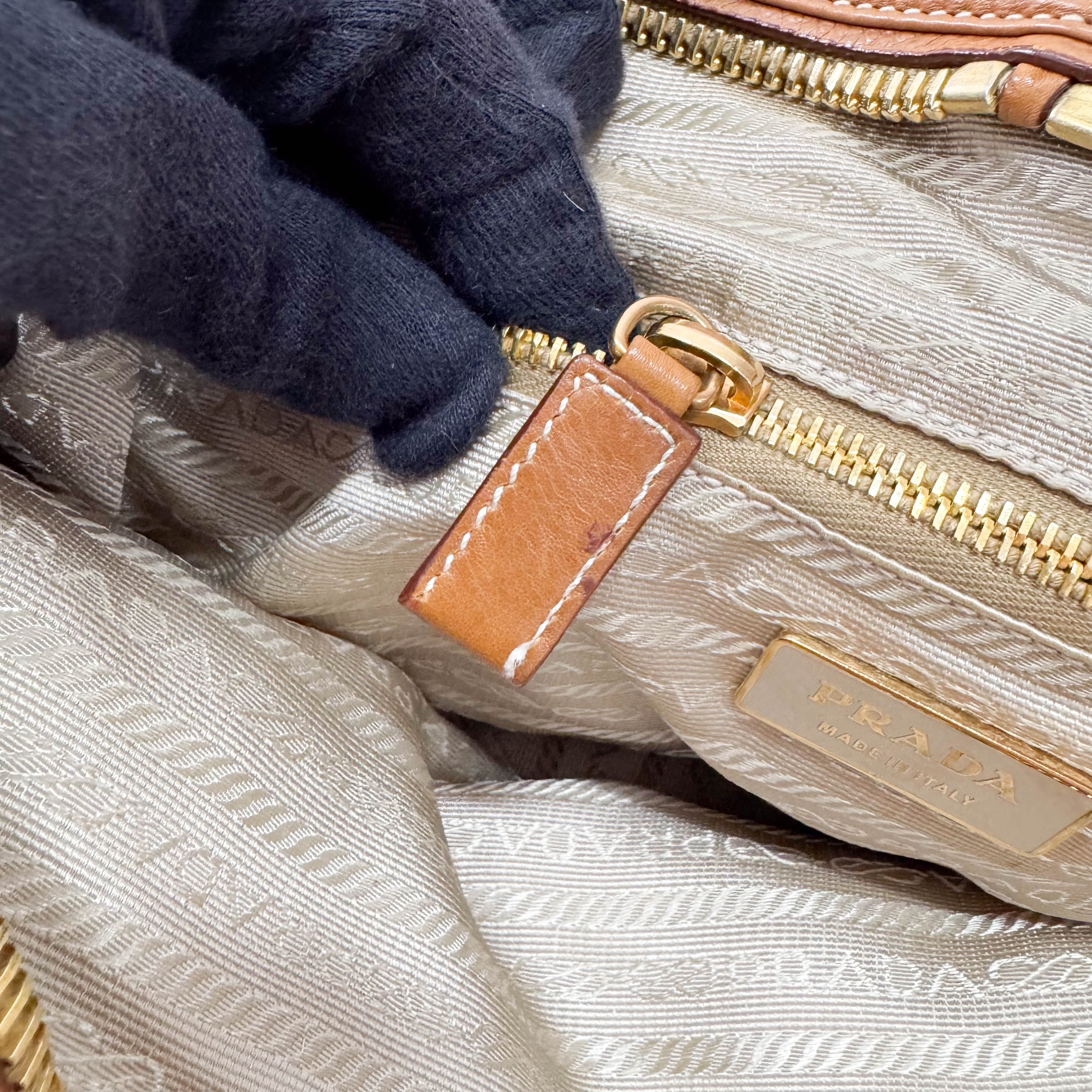 Brown Leather Shoulder Bag